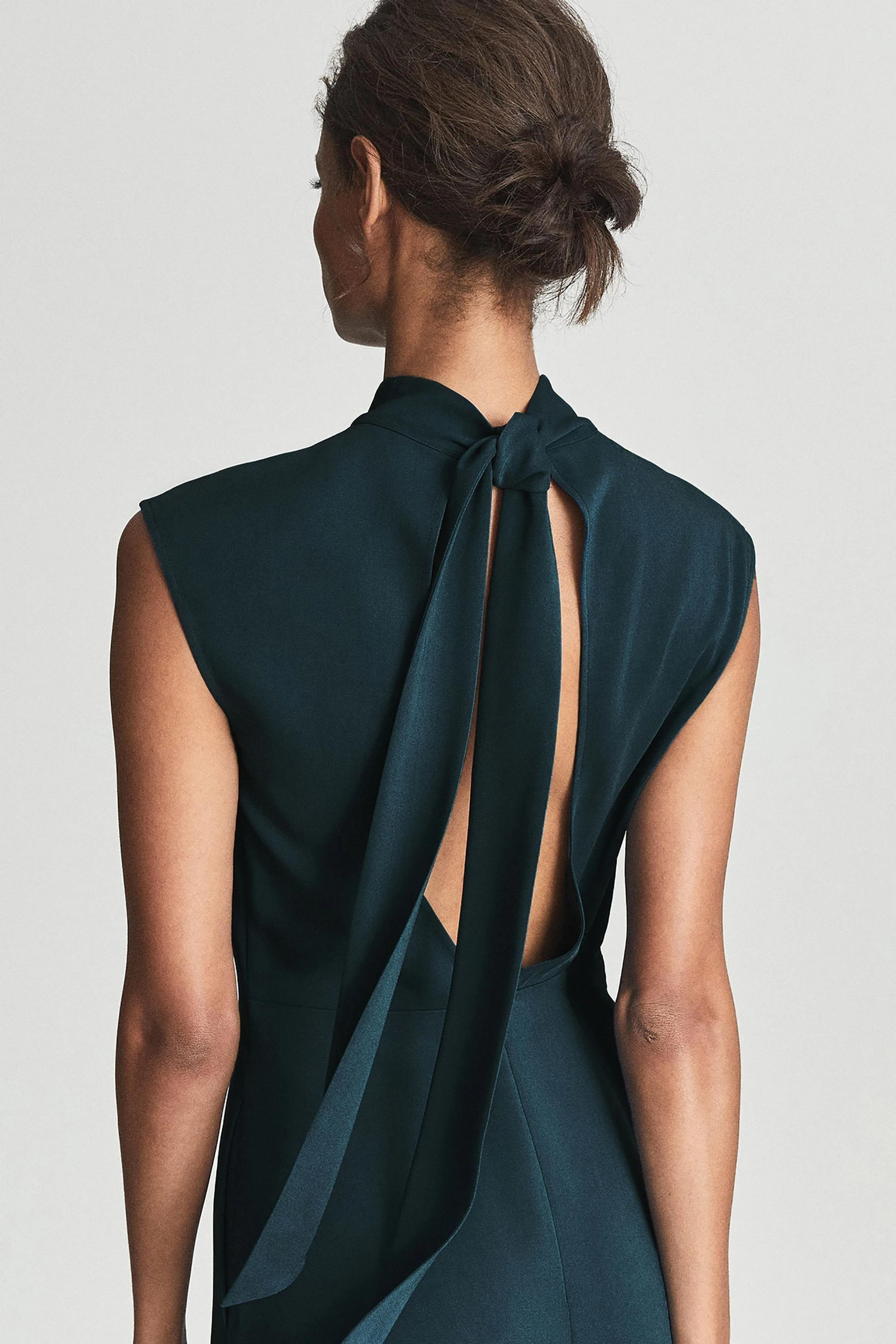 Buy Reiss Livvy Open Back Midi Dress from the Next UK online shop