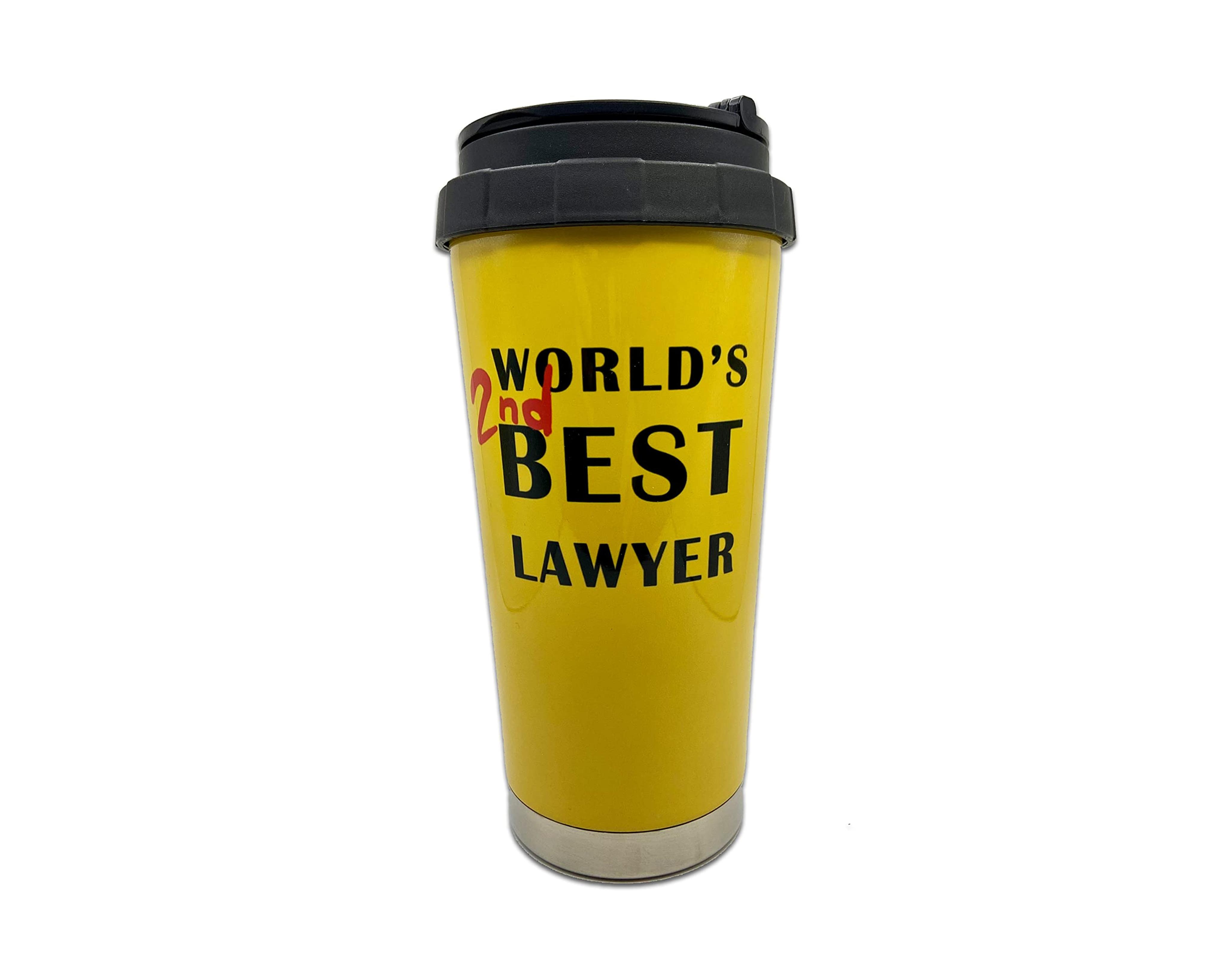 Amazon.com: Better Call Saul Thermos - World's 2nd Best Lawyer Tumbler - 16oz : Sports & Outdoors