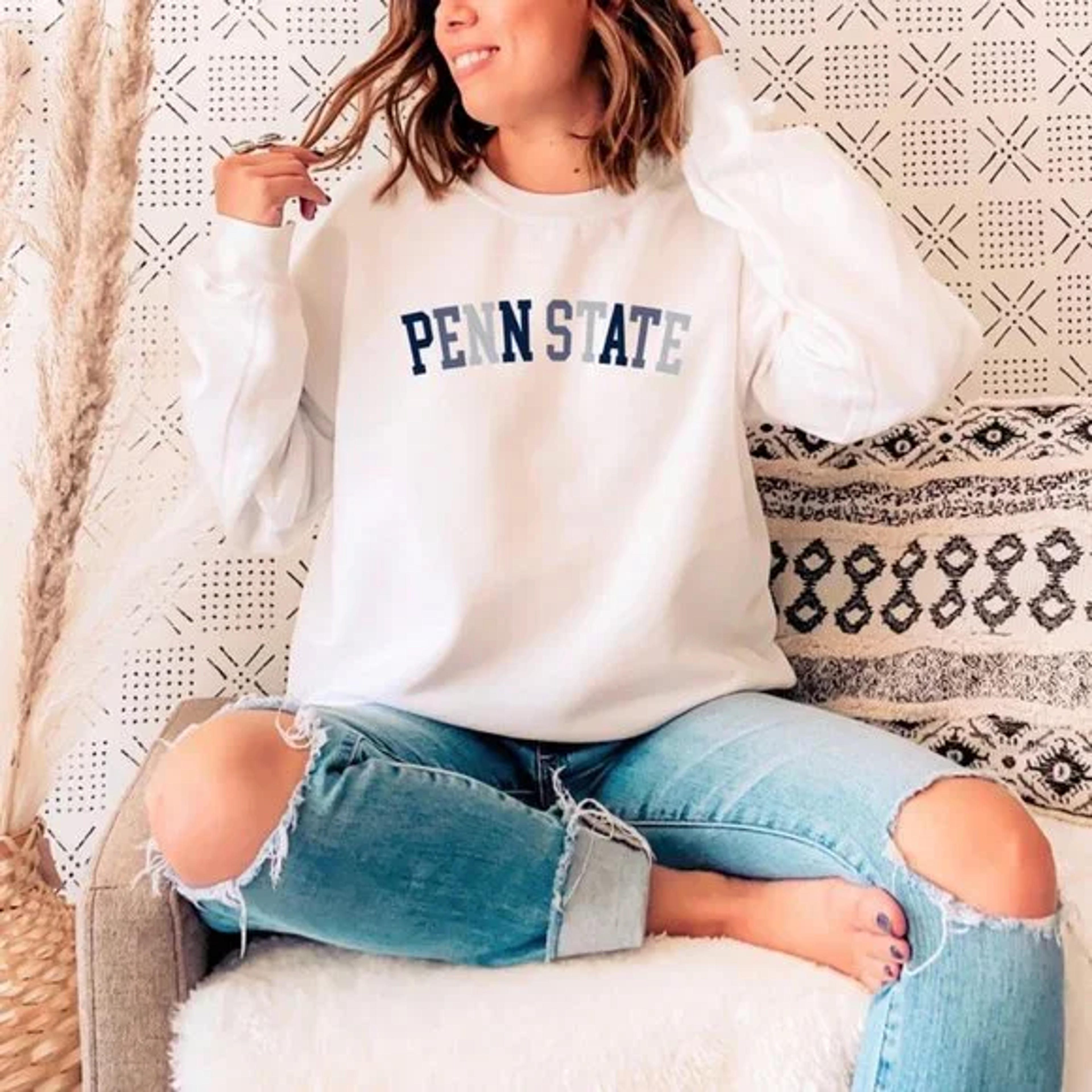 Tops | Penn State University Sweatshirt | Poshmark