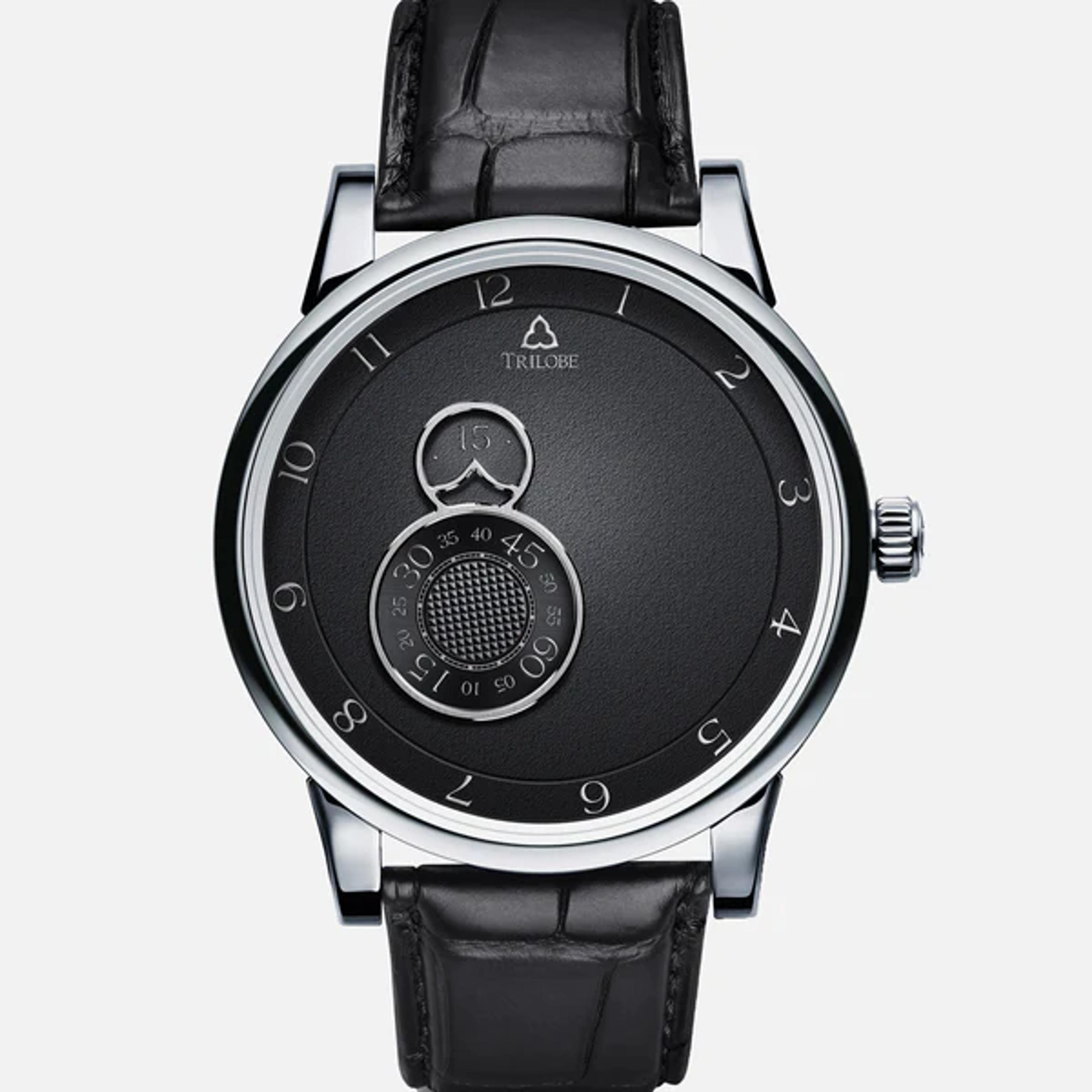 Nuit Fantastique 38mm With Grained Black Dial In Titanium – HODINKEE Shop