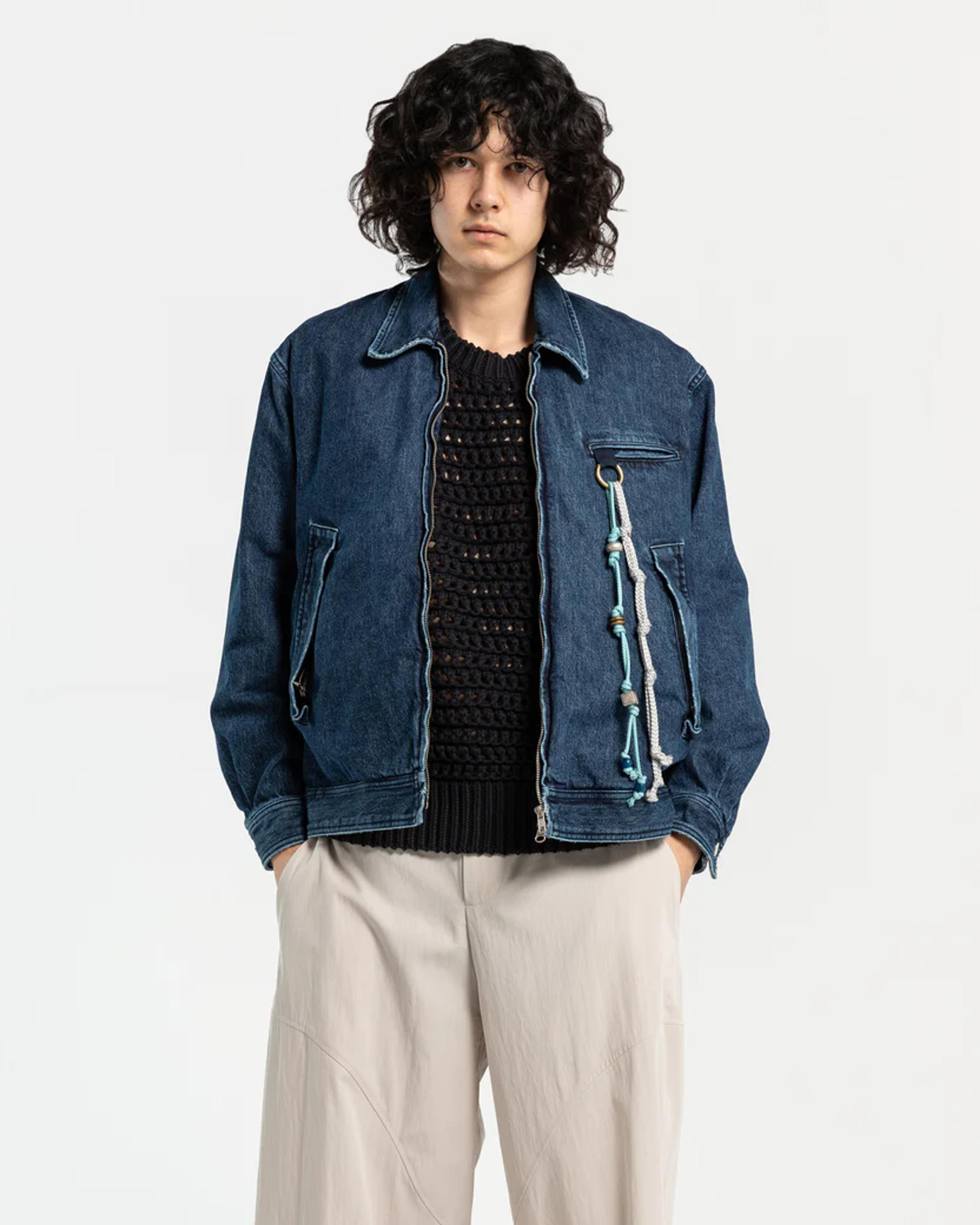 Coach Jacket in Indigo