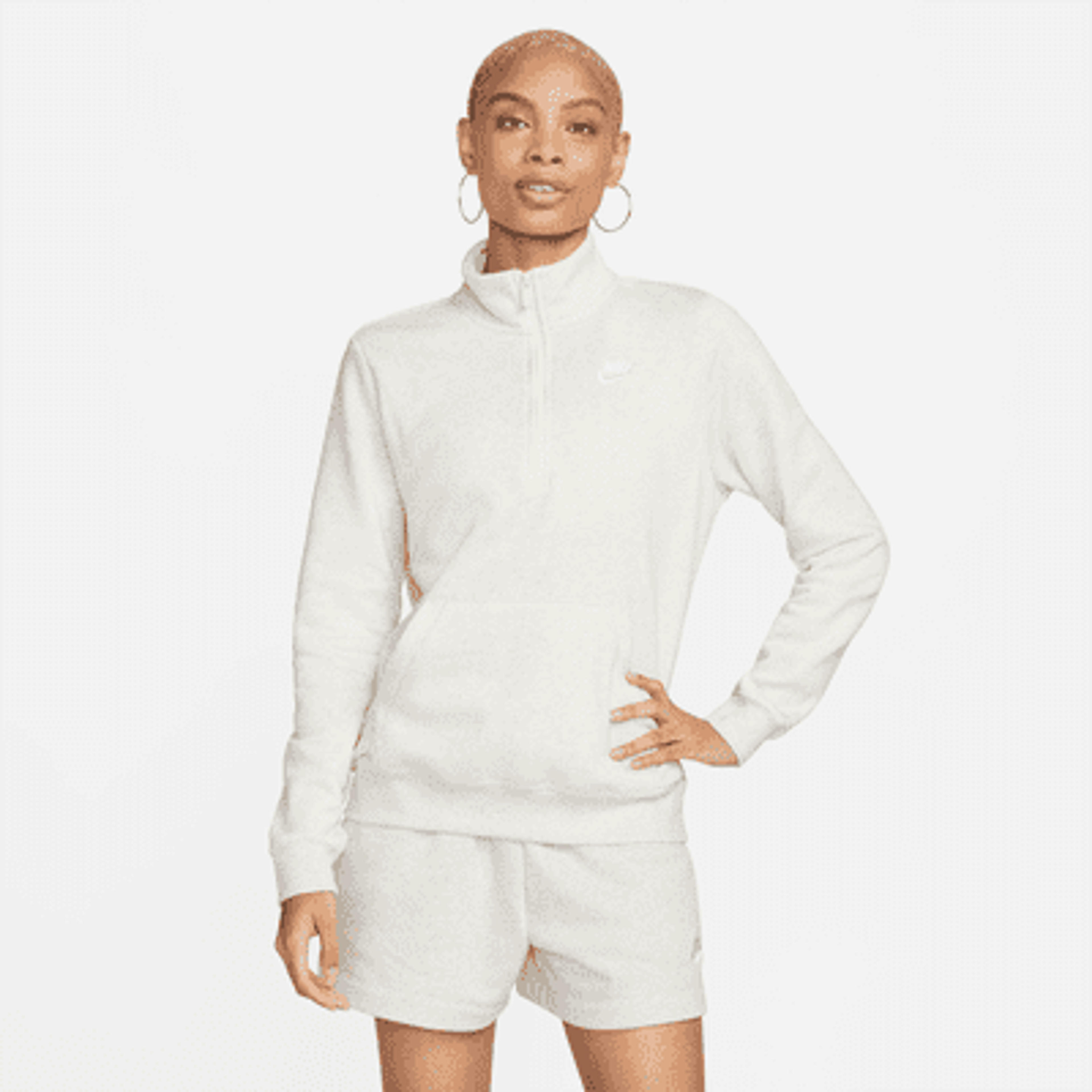 Nike Sportswear Club Fleece Women's 1/2-Zip Sweatshirt. Nike.com