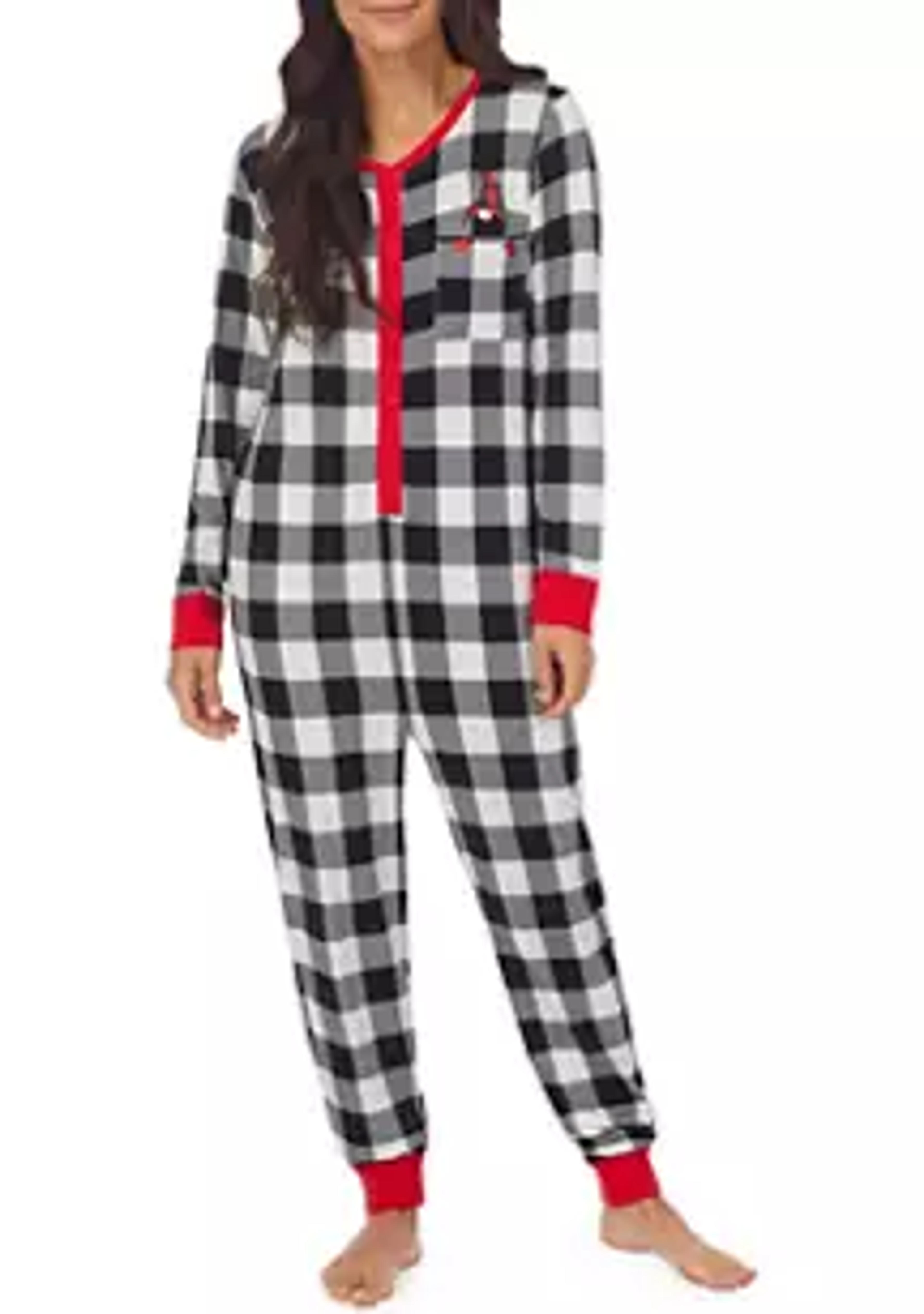 PAJAMARAMA Women's Gnome Family One Piece Pajama | belk