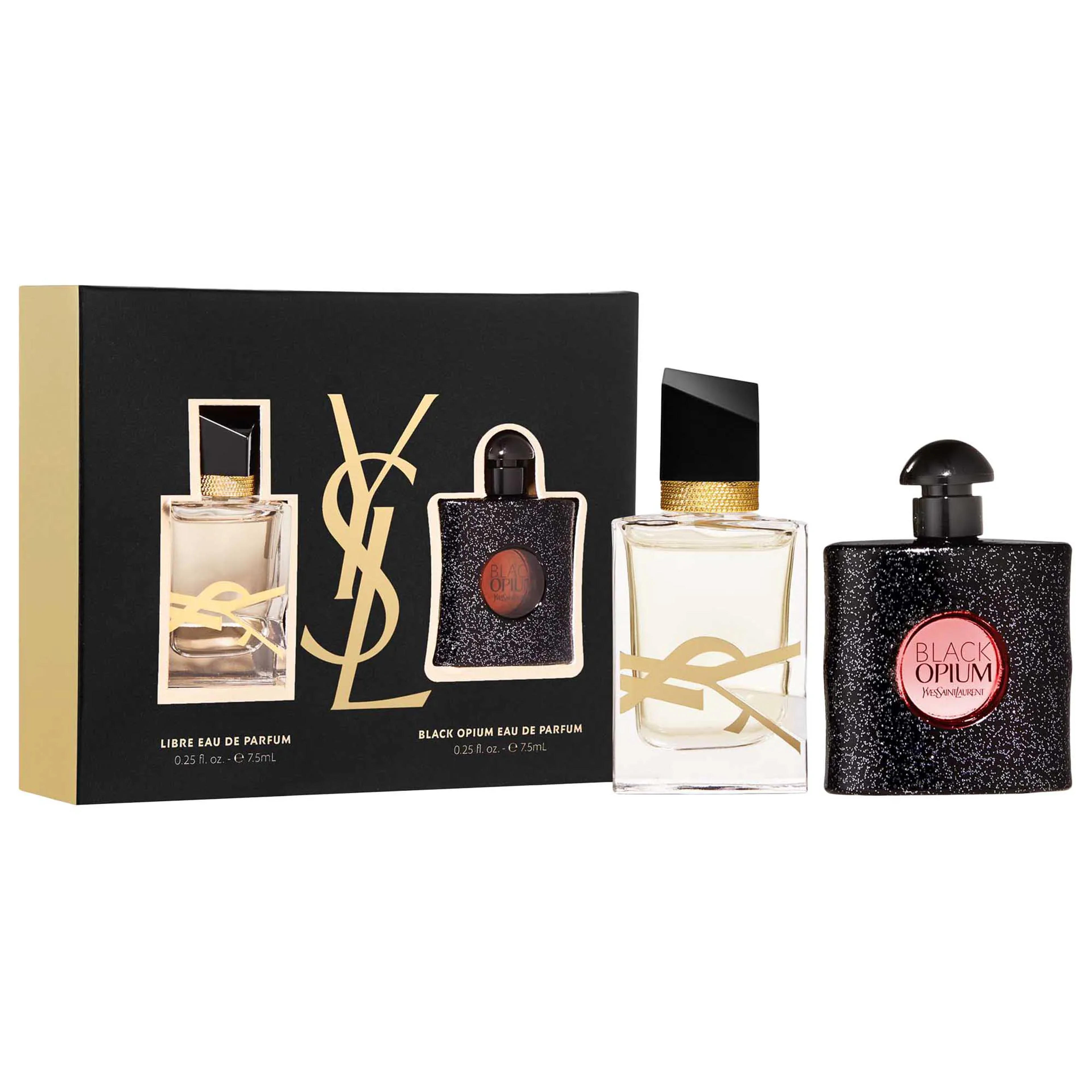 Mini Black Opium & Libre Eau de Parfum Set - Yves Saint Laurent | Sephora