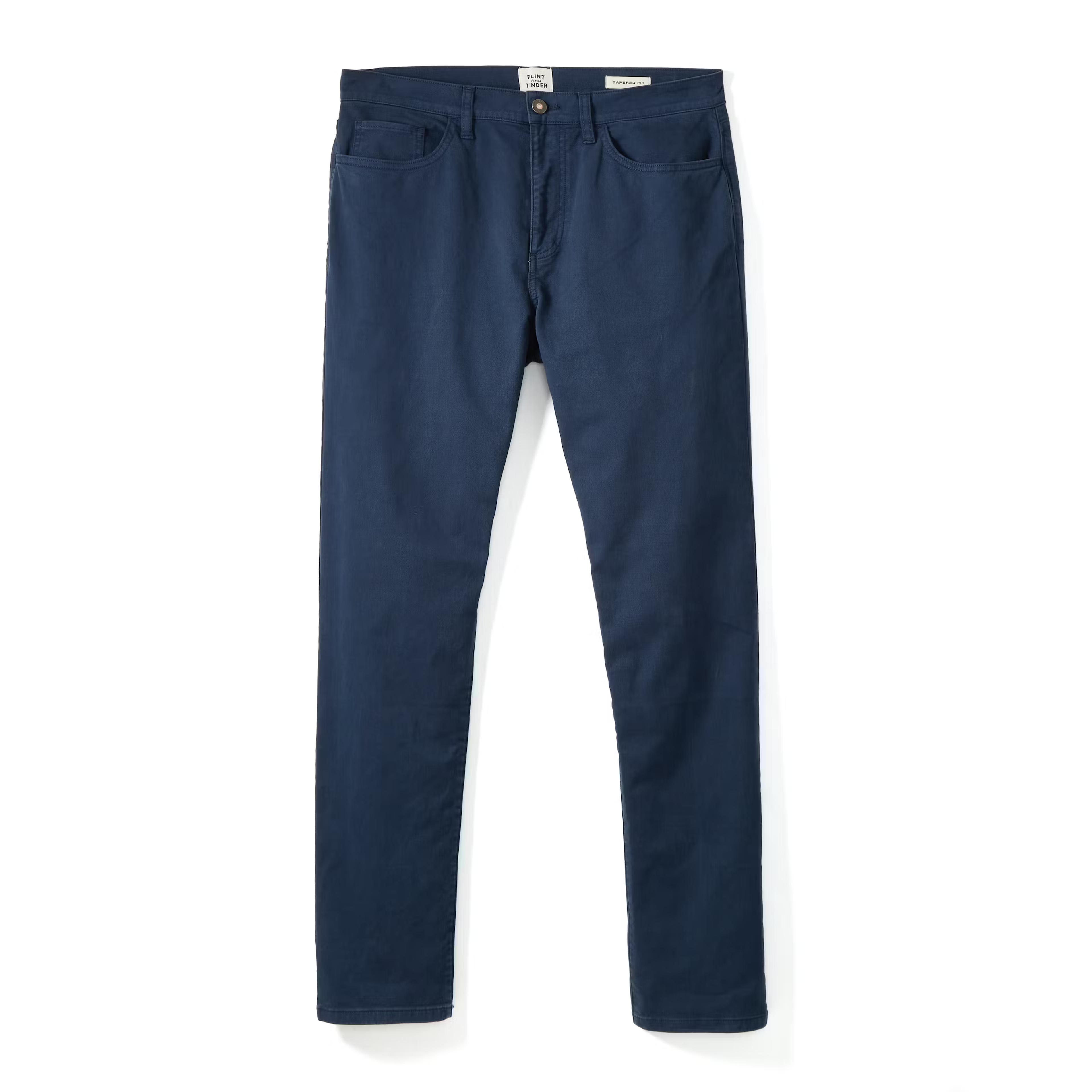 Flint and Tinder 365 Pant - Athletic Tapered | Navy | Size: 28 x 30 | Five Pocket ...