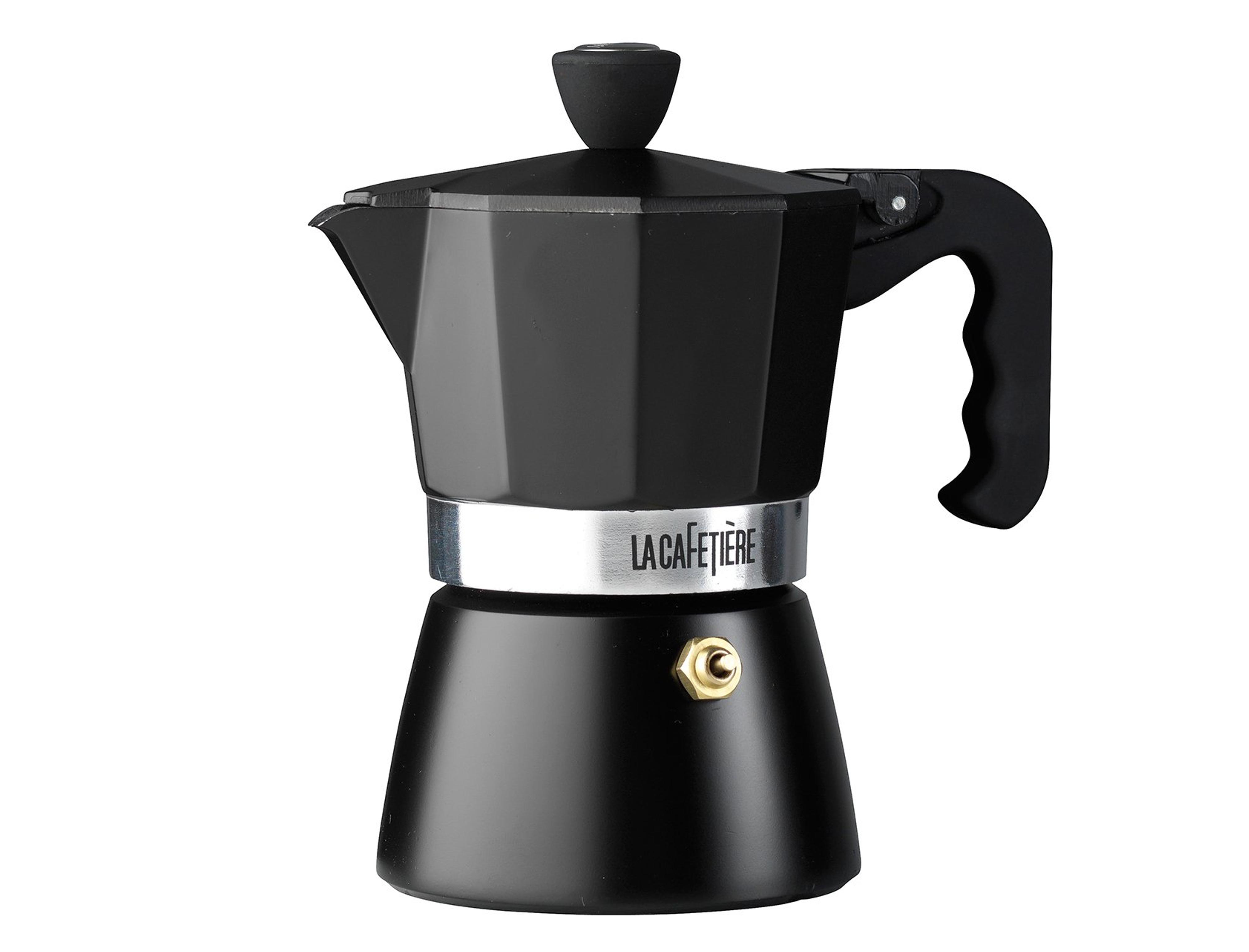 La Cafetiere Black Classic 6 Cup Stovetop Espresso