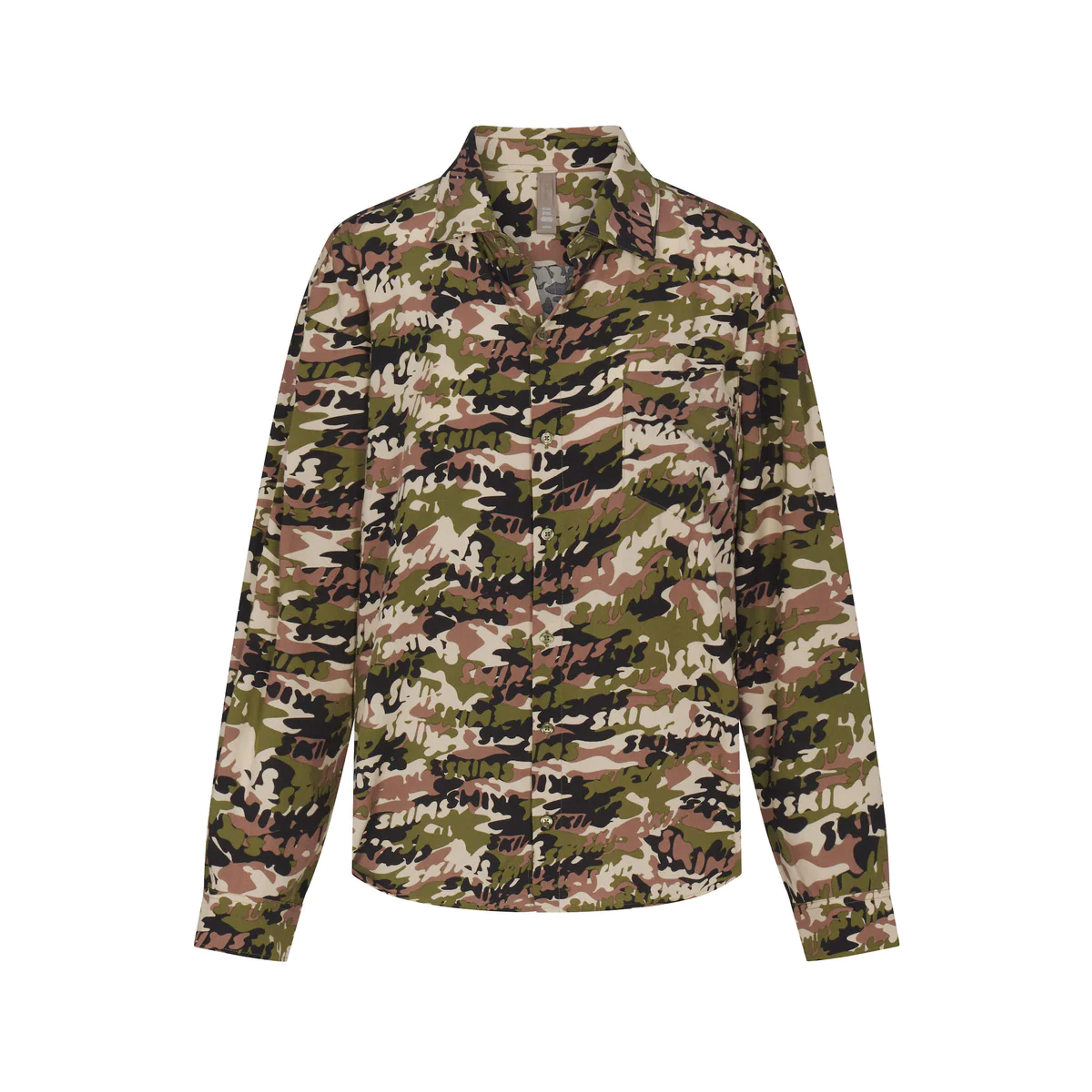 COVER UP SHIRT | SKIMS CAMO - COVER UP SHIRT | SKIMS CAMO