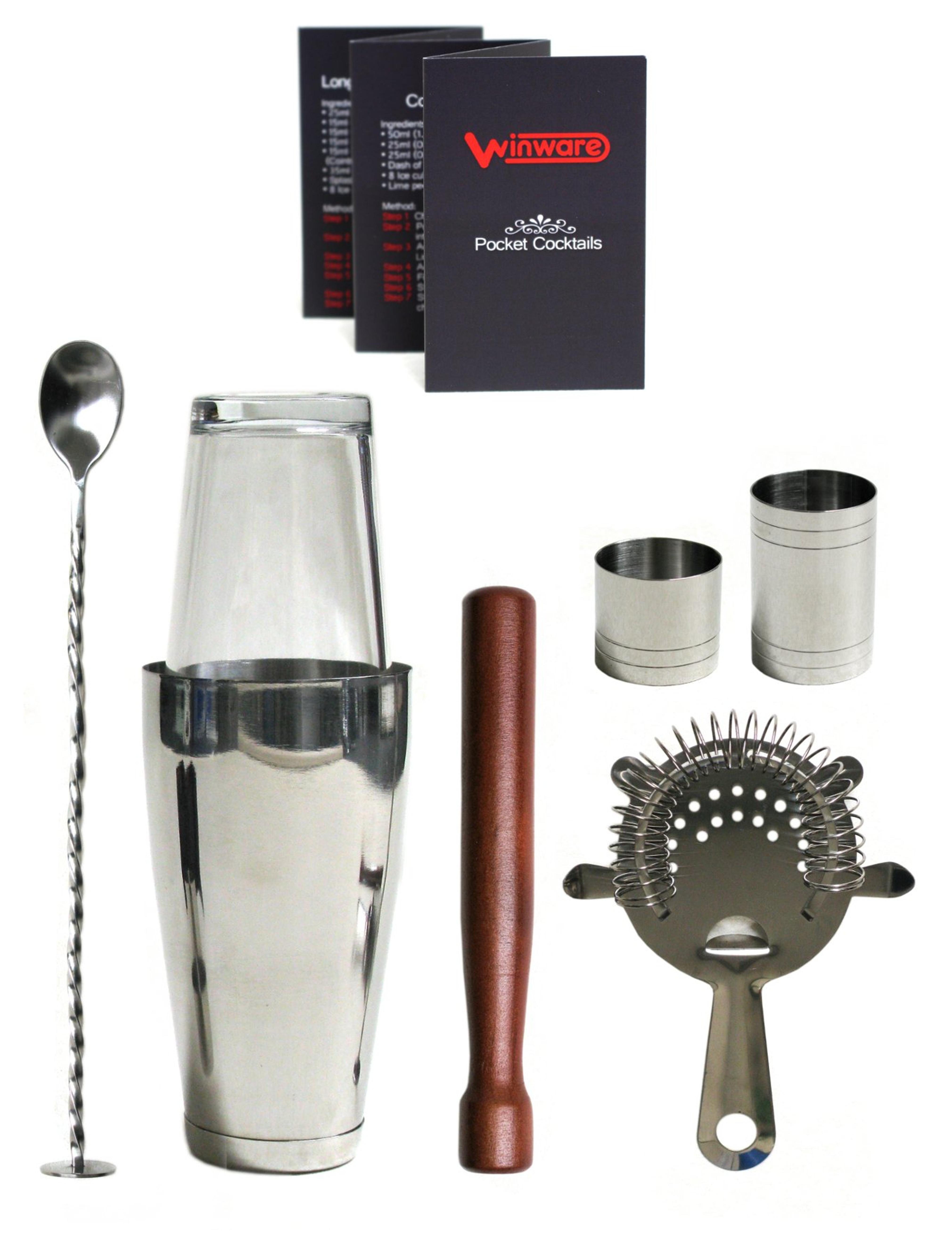 WIN-WARE Boston Cocktail Shaker Gift Set