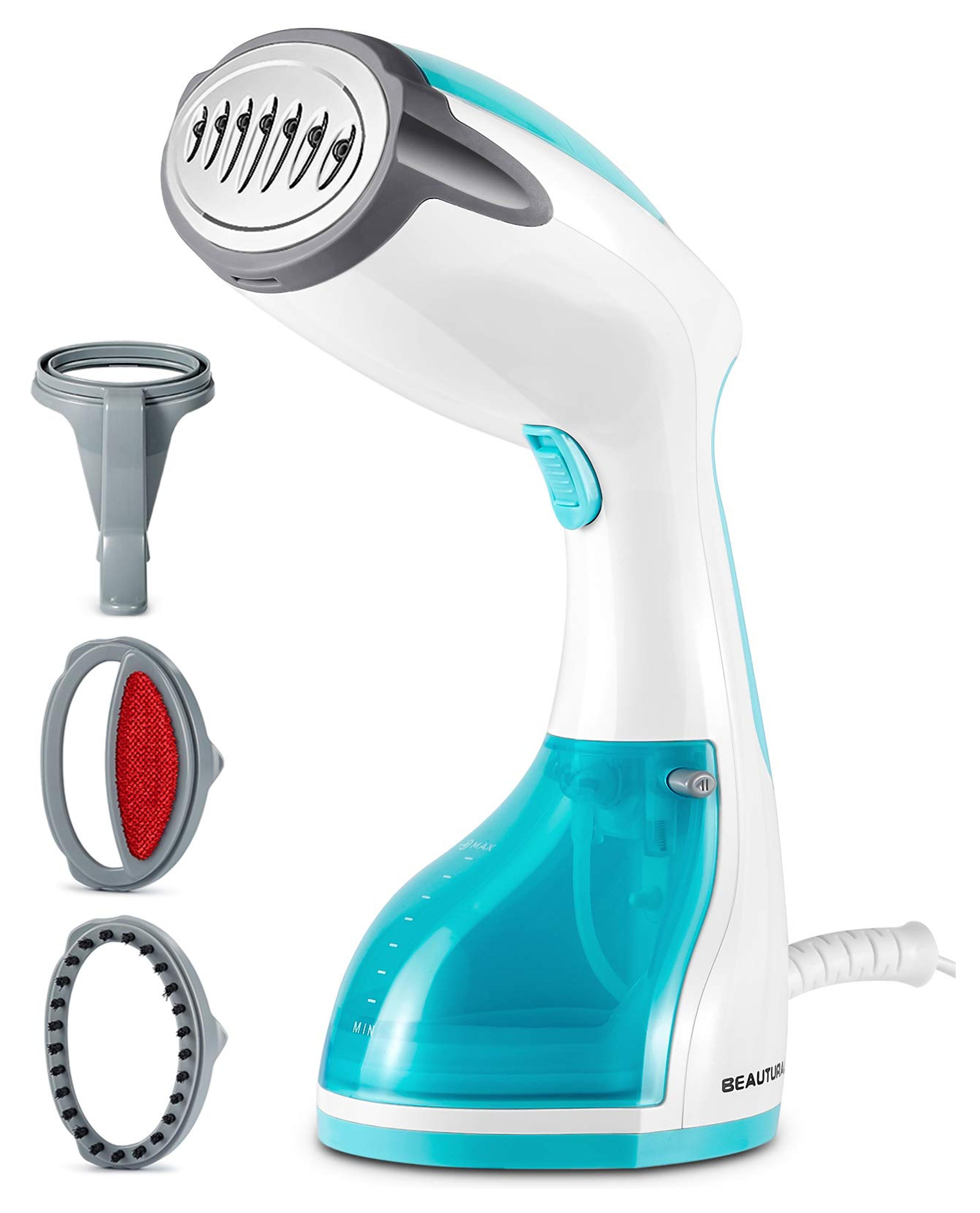 Amazon.com: BEAUTURAL Steamer for Clothes, Portable Handheld Garment Fabric Wrinkles Remover, 30-Second Fast Heat-up, Auto-Off, Large Detachable Water Tank : Home & Kitchen