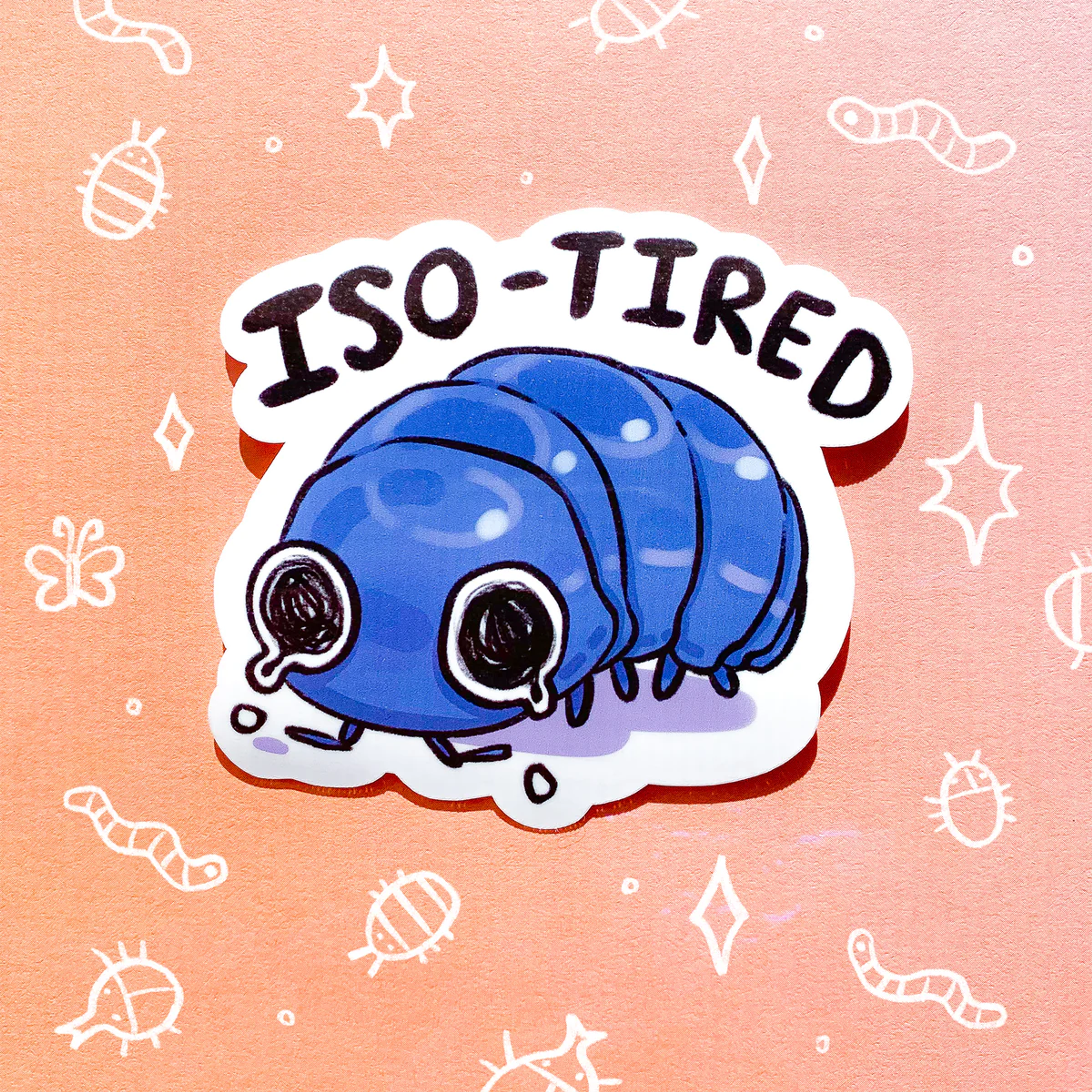 Iso-Tired Glossy Waterproof Vinyl Sticker