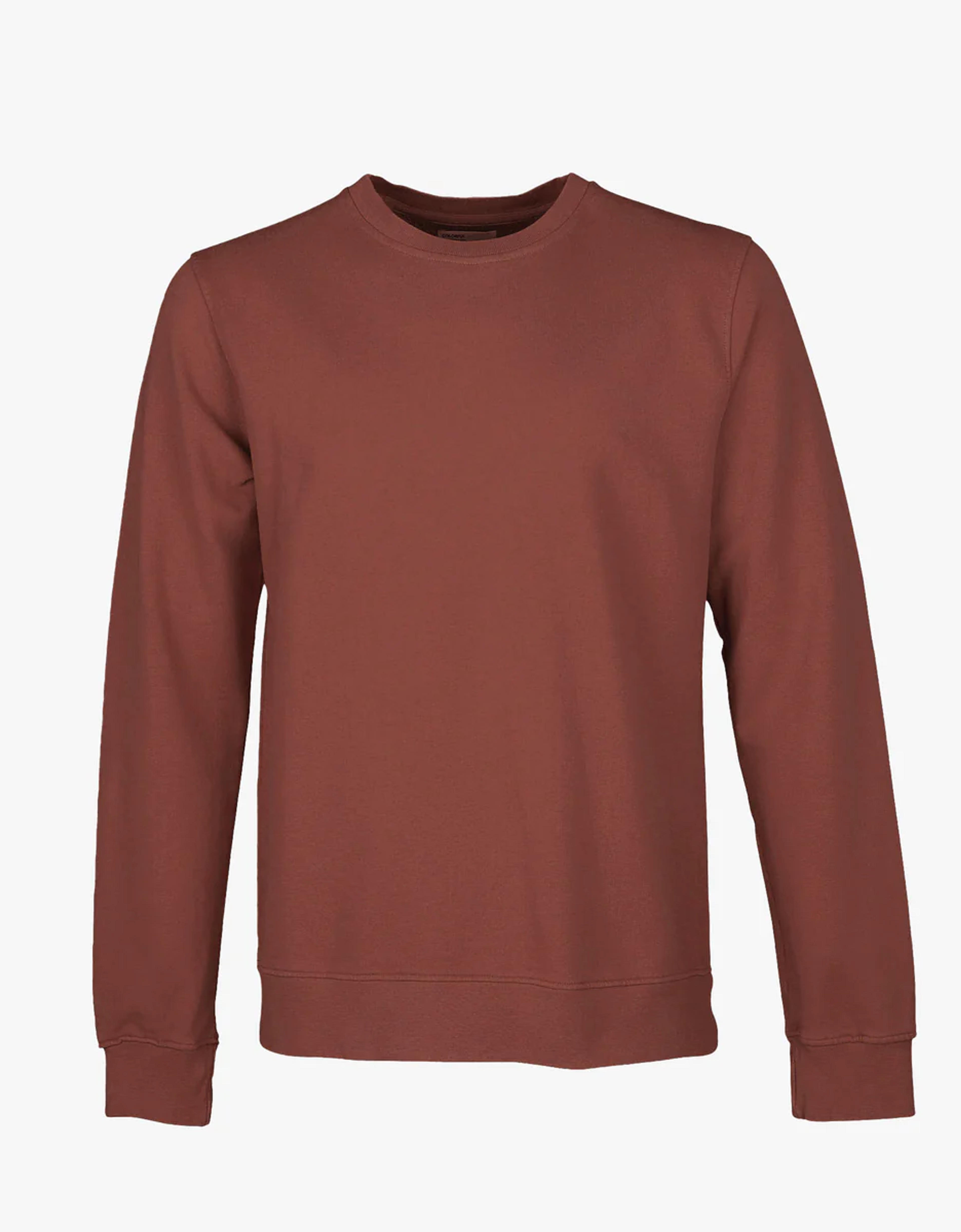 Colorful Standard Classic Organic Crew - Cinnamon Brown