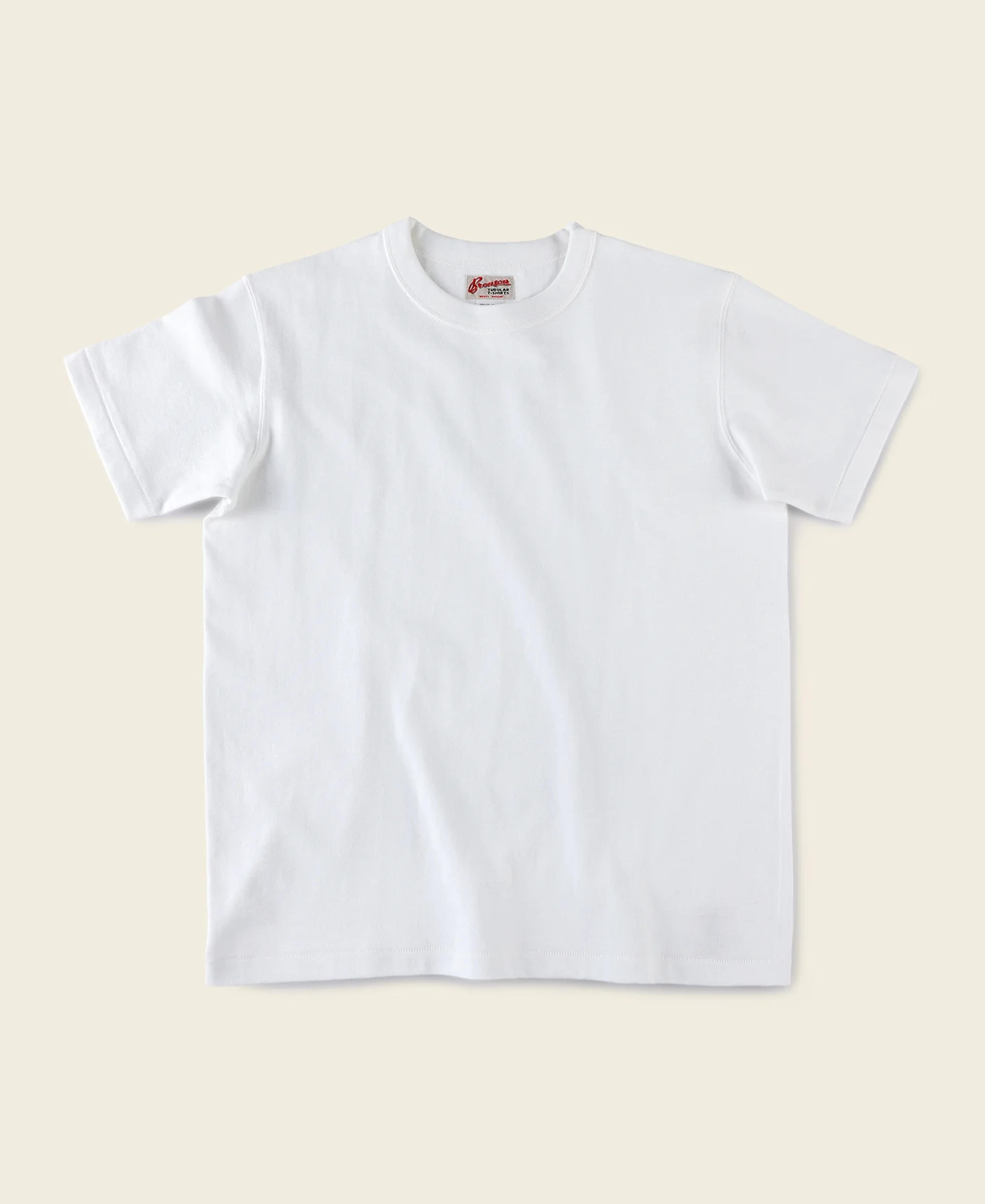 Loopwheel Tubular Athletic T-Shirt - White - White / XXL