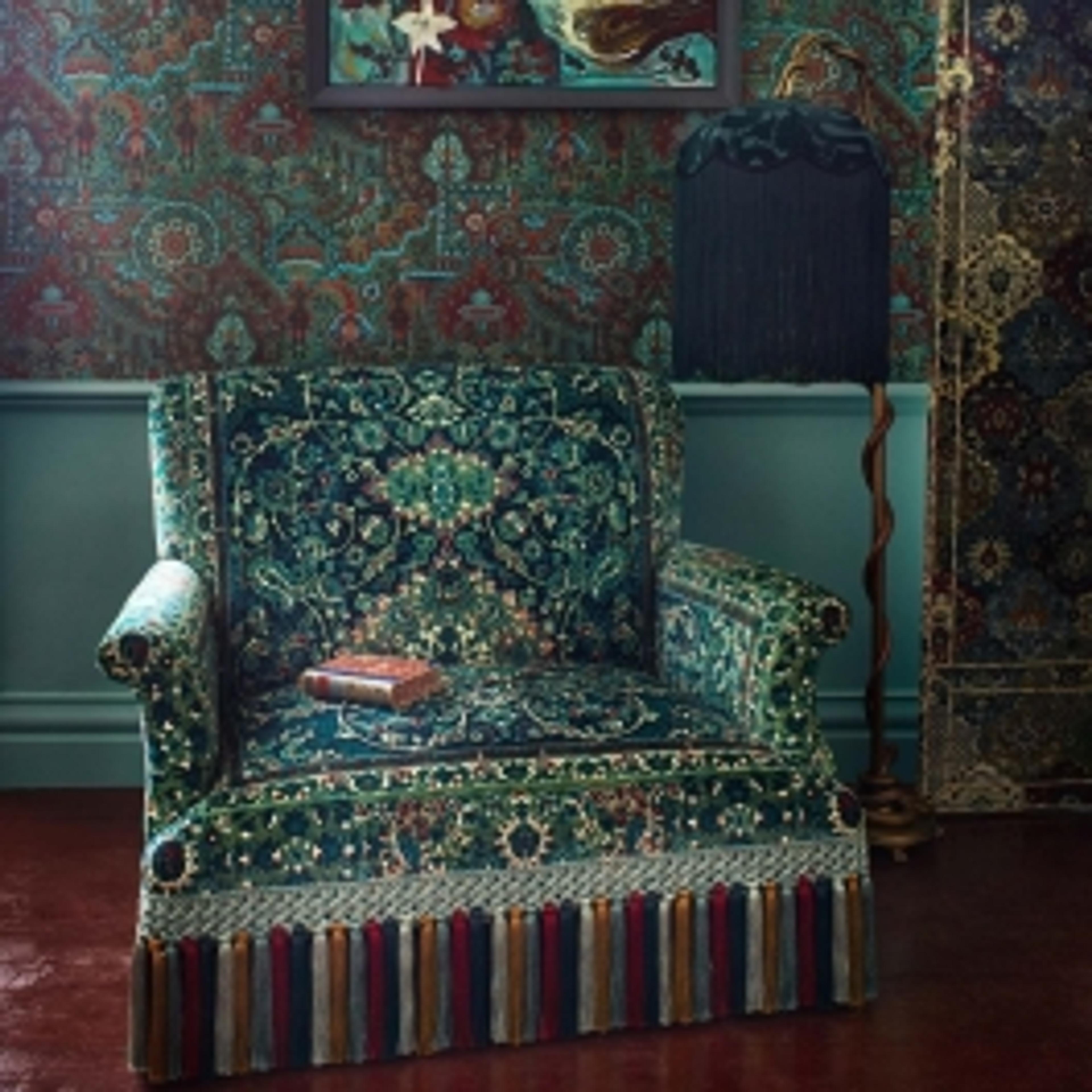 SHAMBALA Wallpaper - Emerald | HOUSE OF HACKNEY