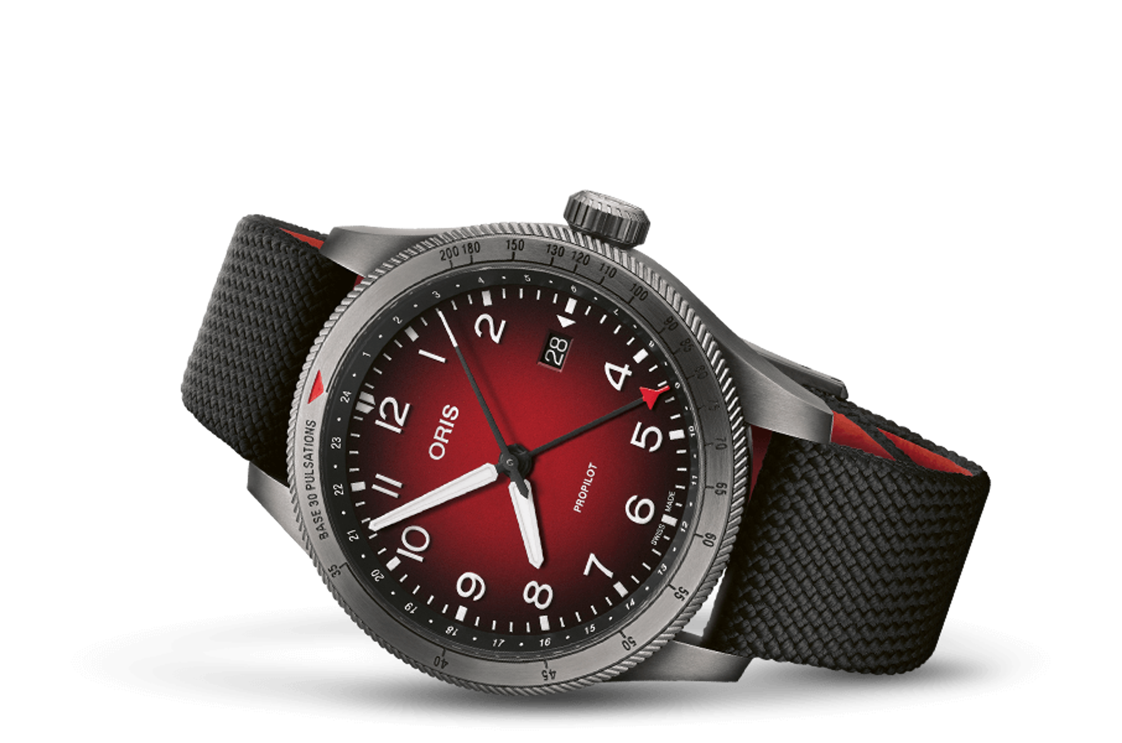 ProPilot GMT - ProPilot - Watches - 01 798 7773 4268-07 3 20 14GLC - Oris. Swiss Watches in Hölstein since 1904.