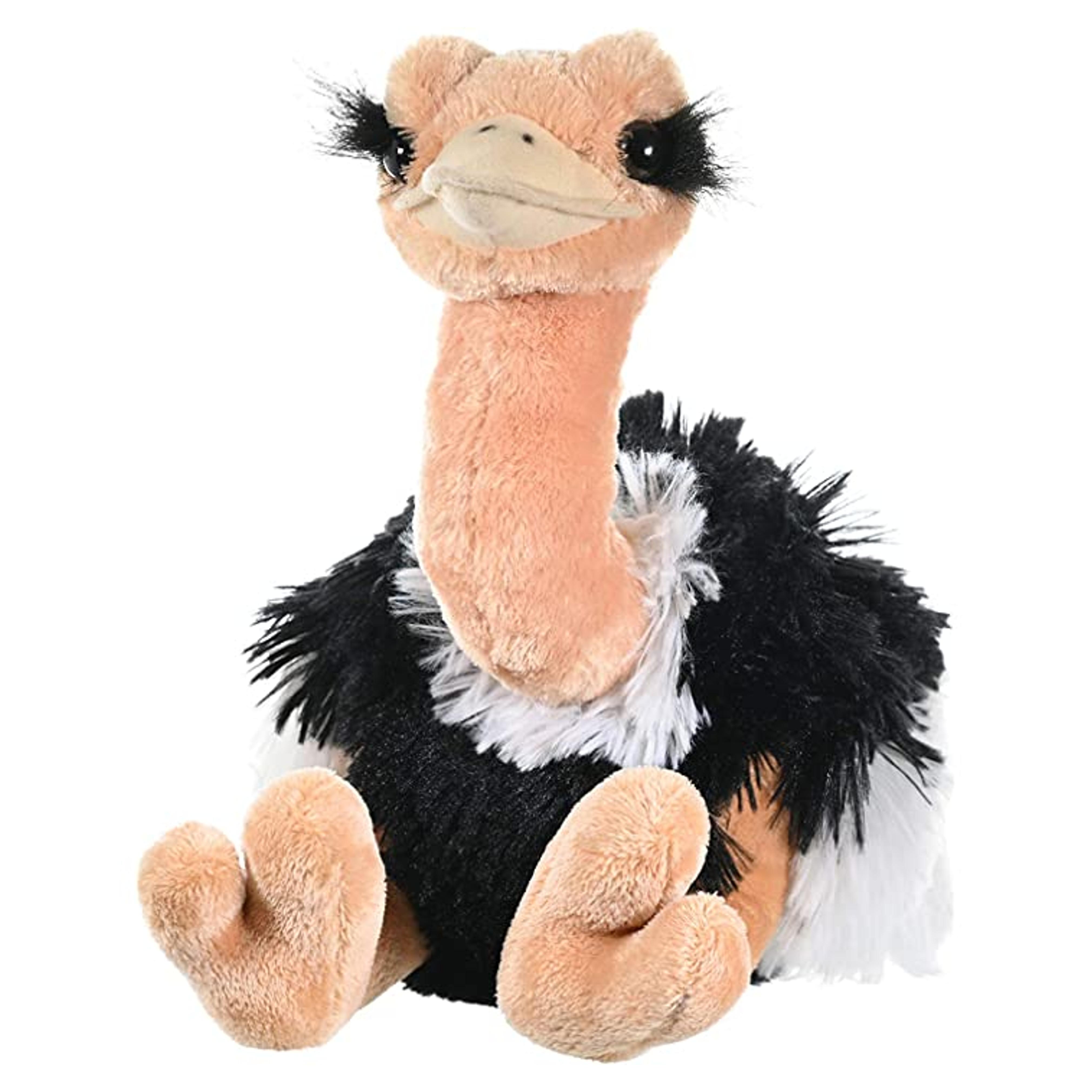 Wild Republic Ostrich Plush, Stuffed Animal, Plush Toy, Gifts for Kids, Cuddlekins 12 Inches