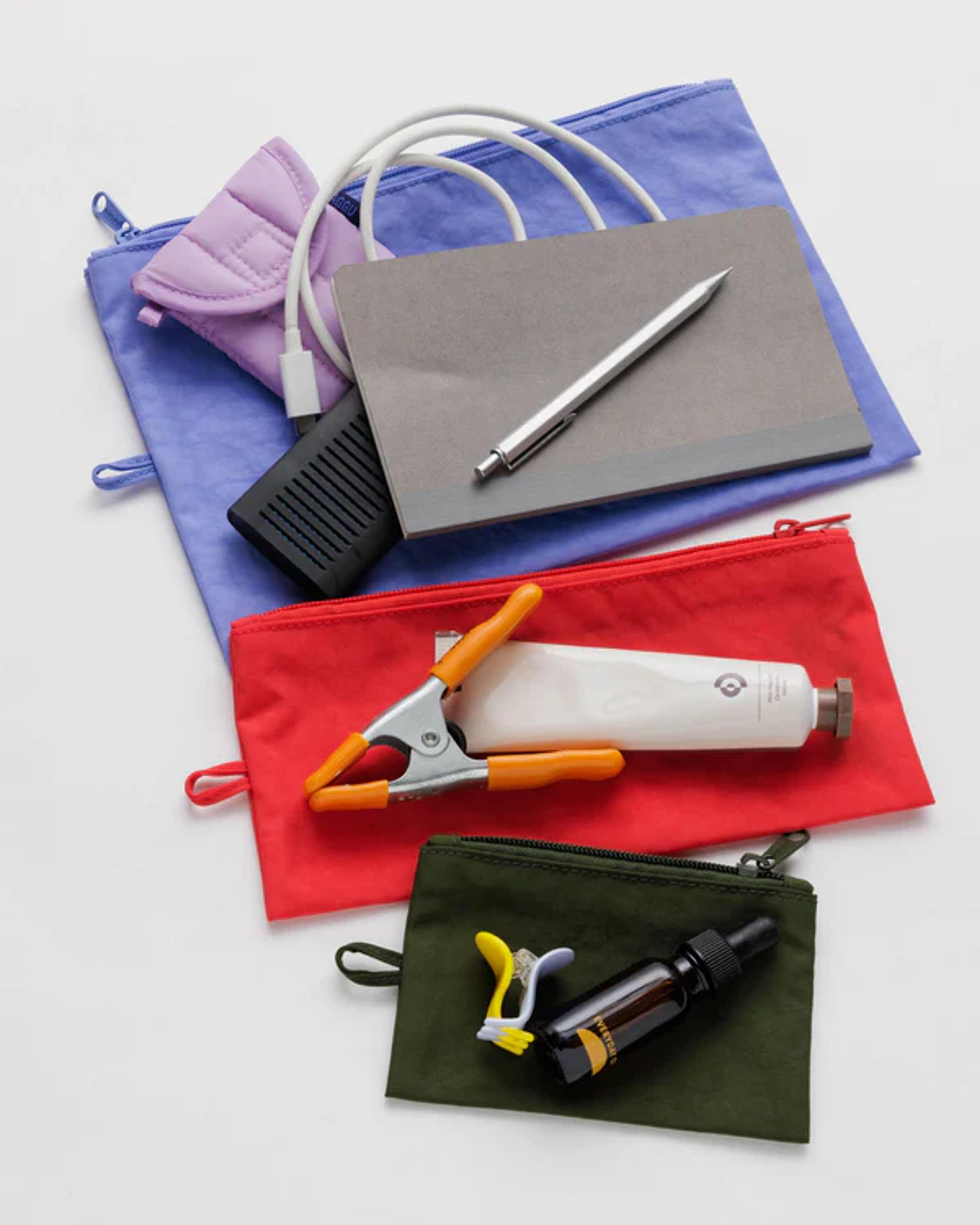 Flat Pouch Set : Bouquet - Baggu