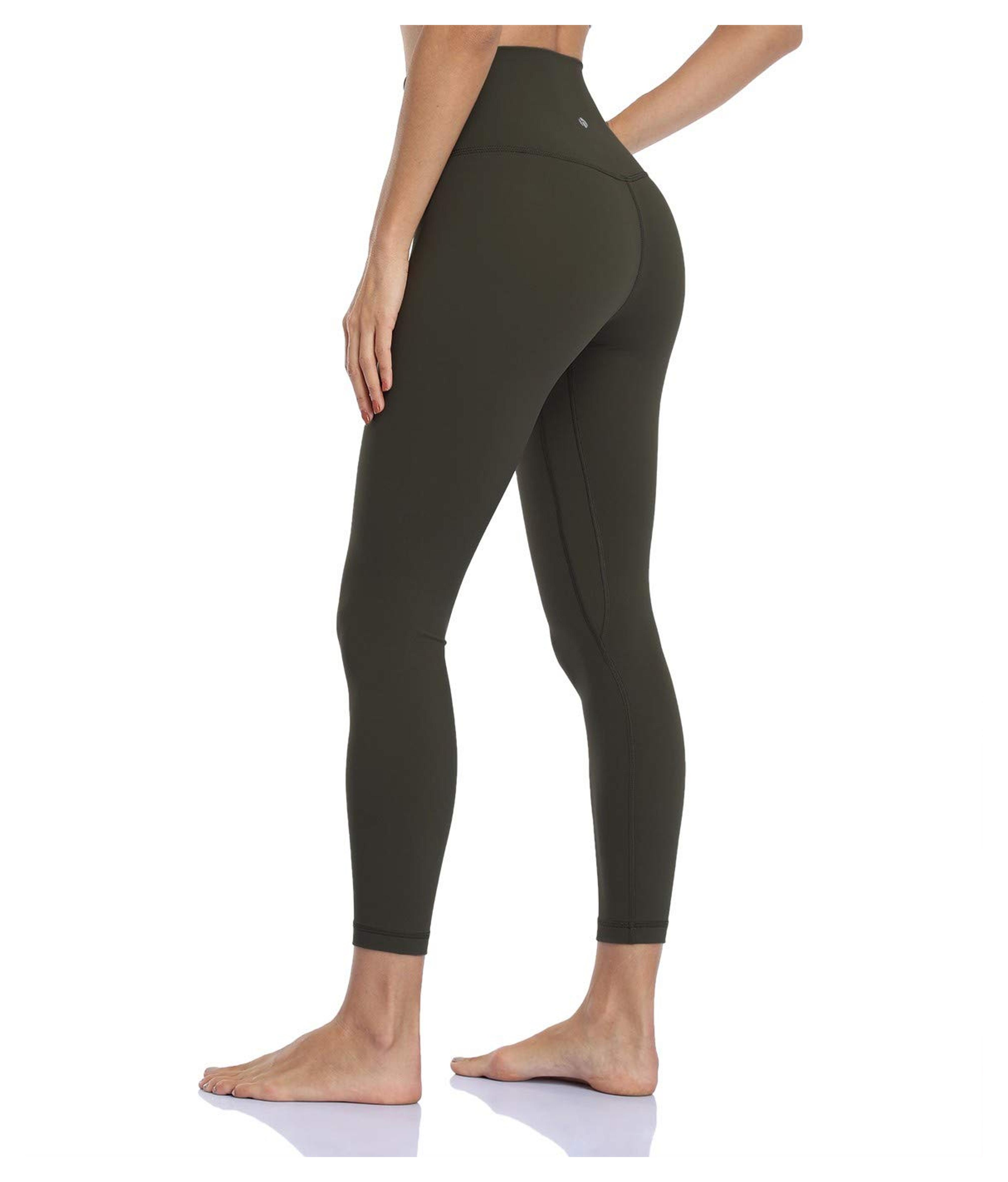 HeyNuts Essential 7/8 Leggings, Buttery Soft Pants Hawthorn Athletic Yoga Pants 25''