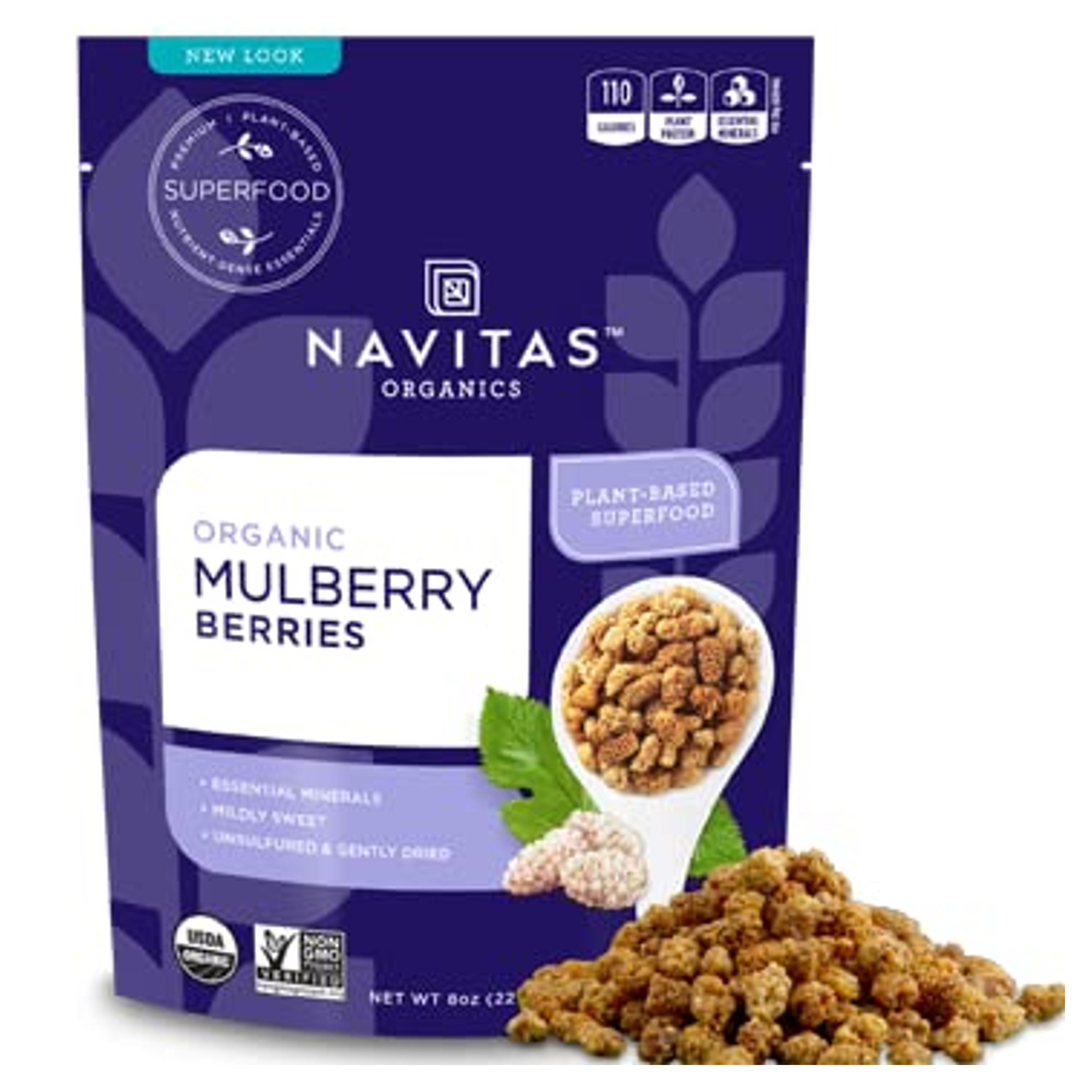 Navitas Organnics NAVITAS MULBERRIES ORG Organic, 8 Oz