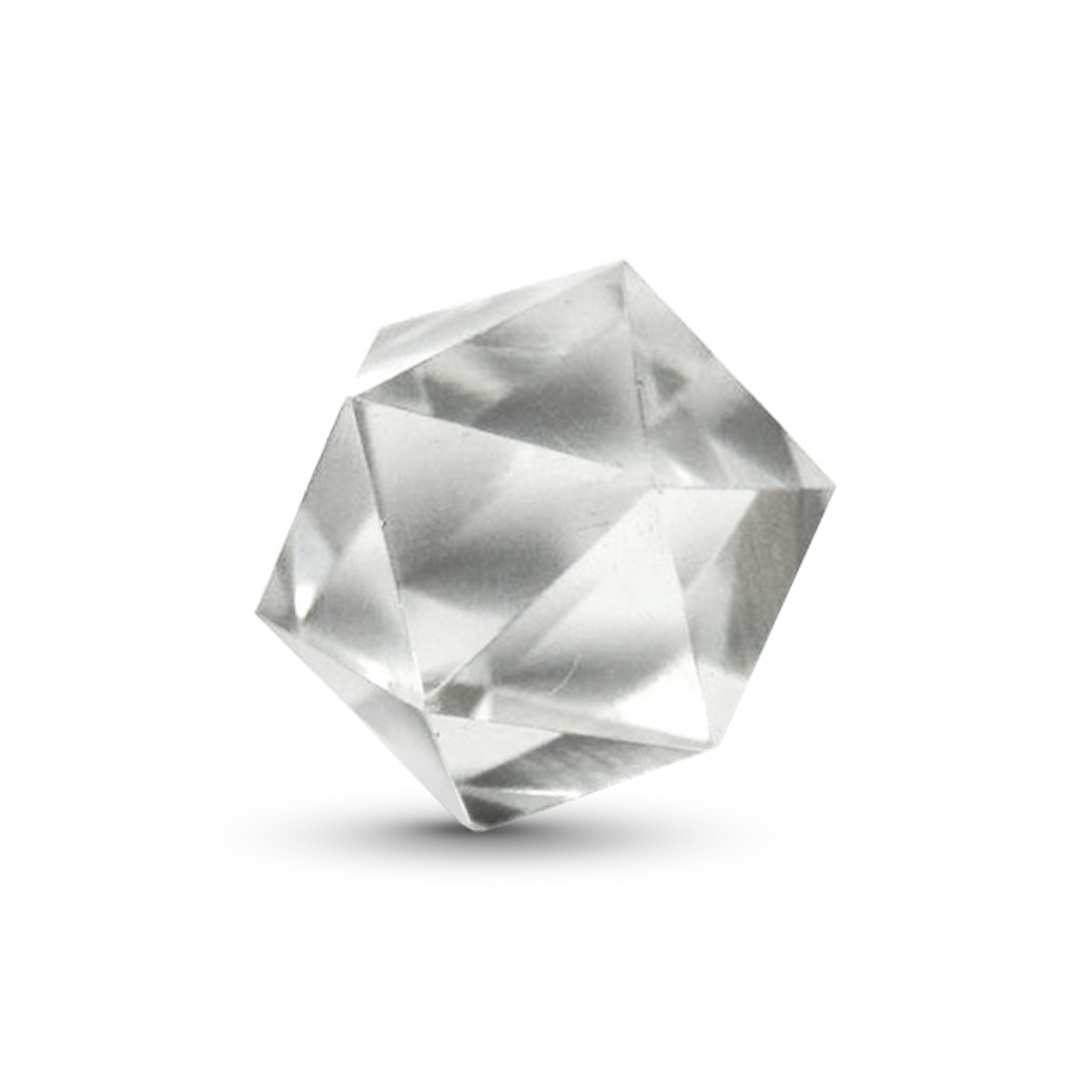 Quartz Icosahedron, 1.5-2 inches