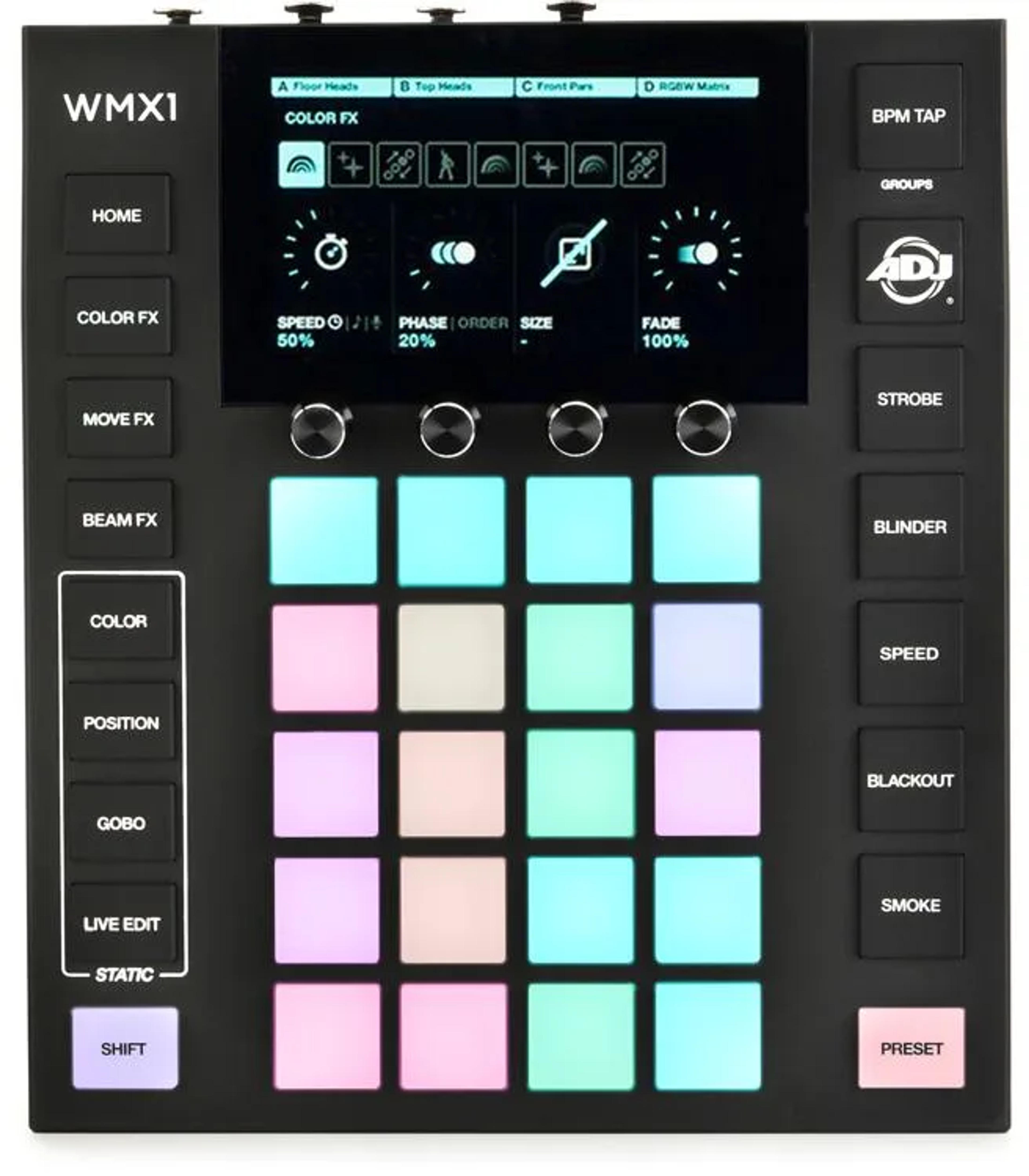 ADJ WMX1 Standalone DMX Lighting Controller | Sweetwater