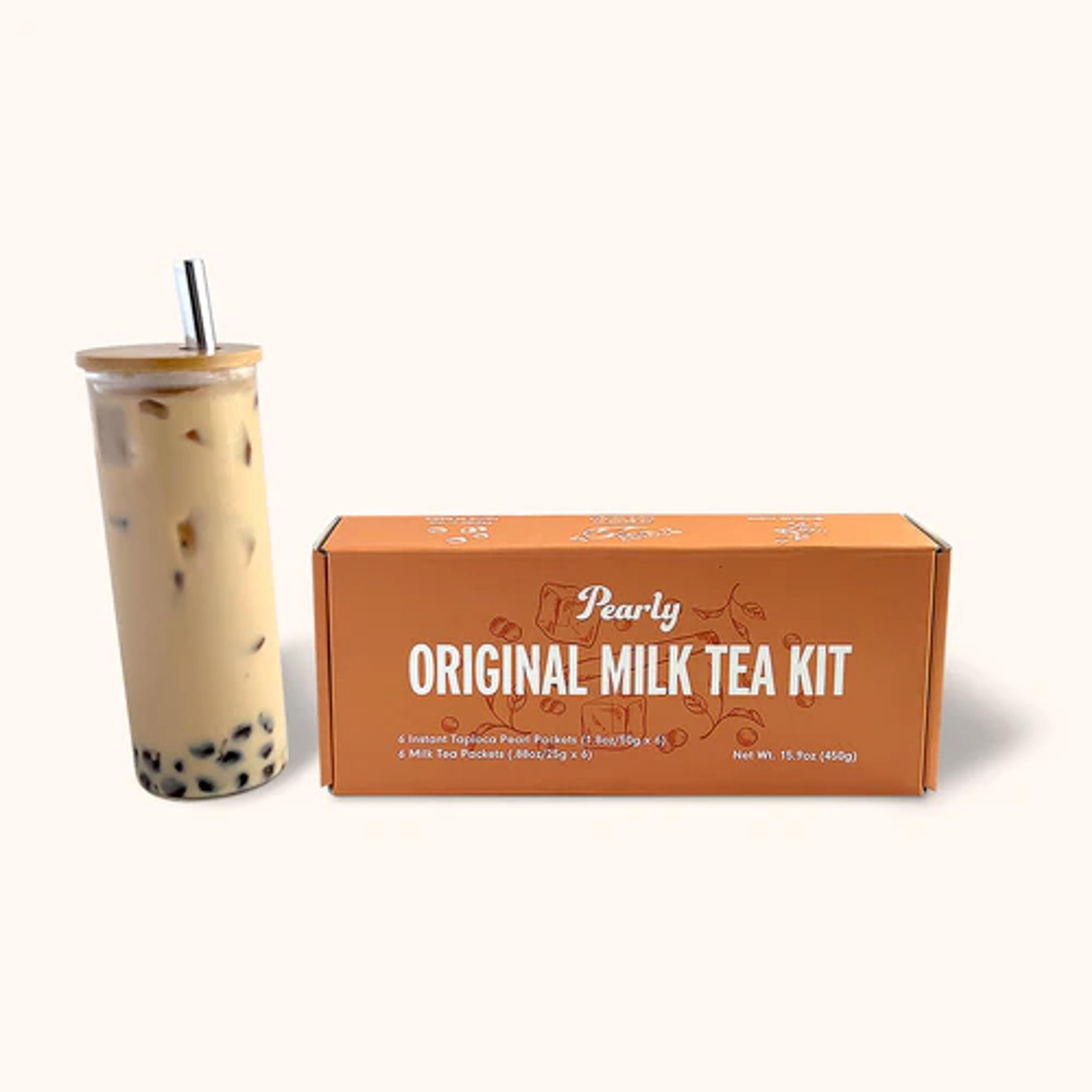 Pearly Drinks | Original Milk Tea Kit | DIY Bubble Tea Kit | Quick and easy to make!