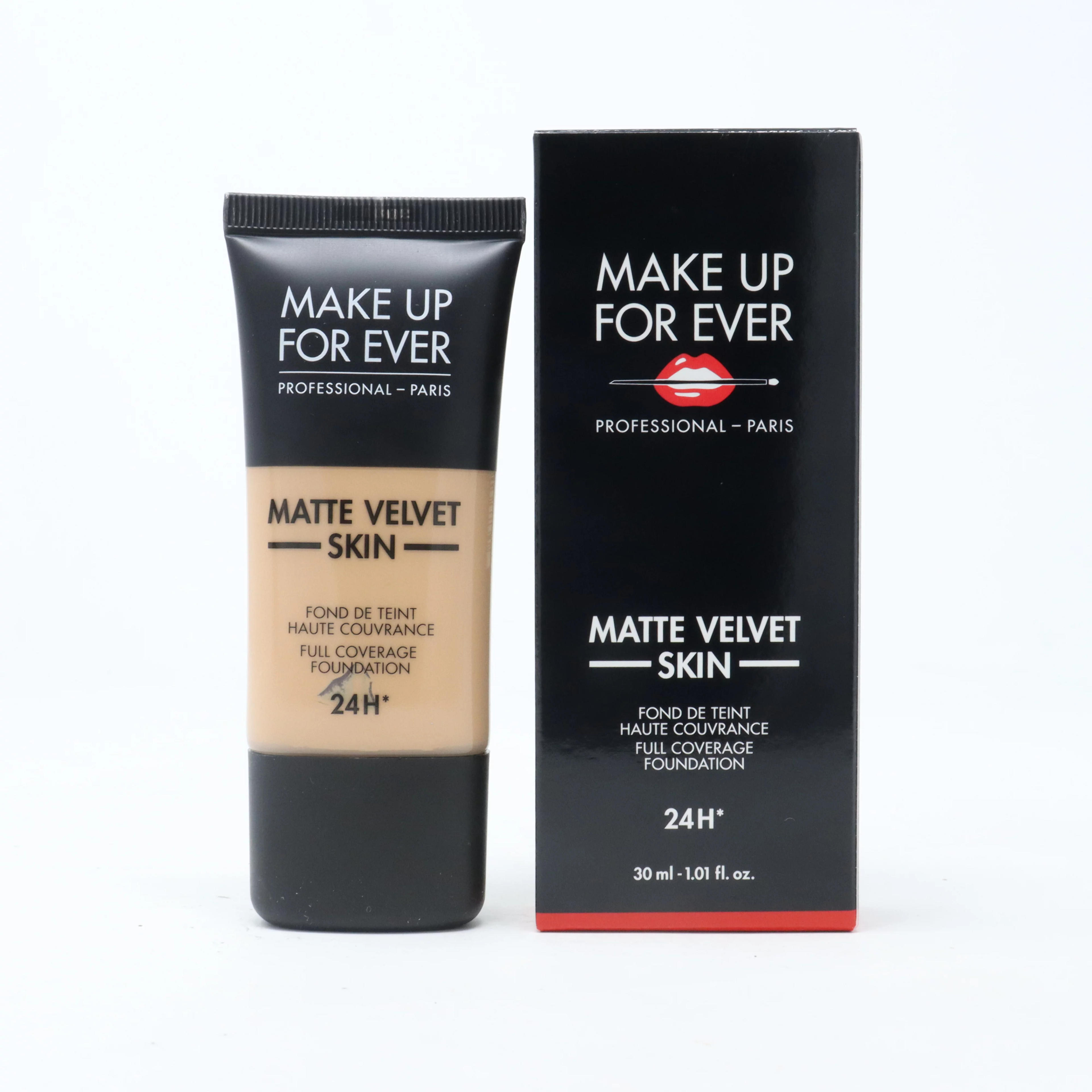 Make Up For Ever Matte Velvet Skin Full Coverage Foundation 24 H 1.01oz Y345 New - Walmart.com