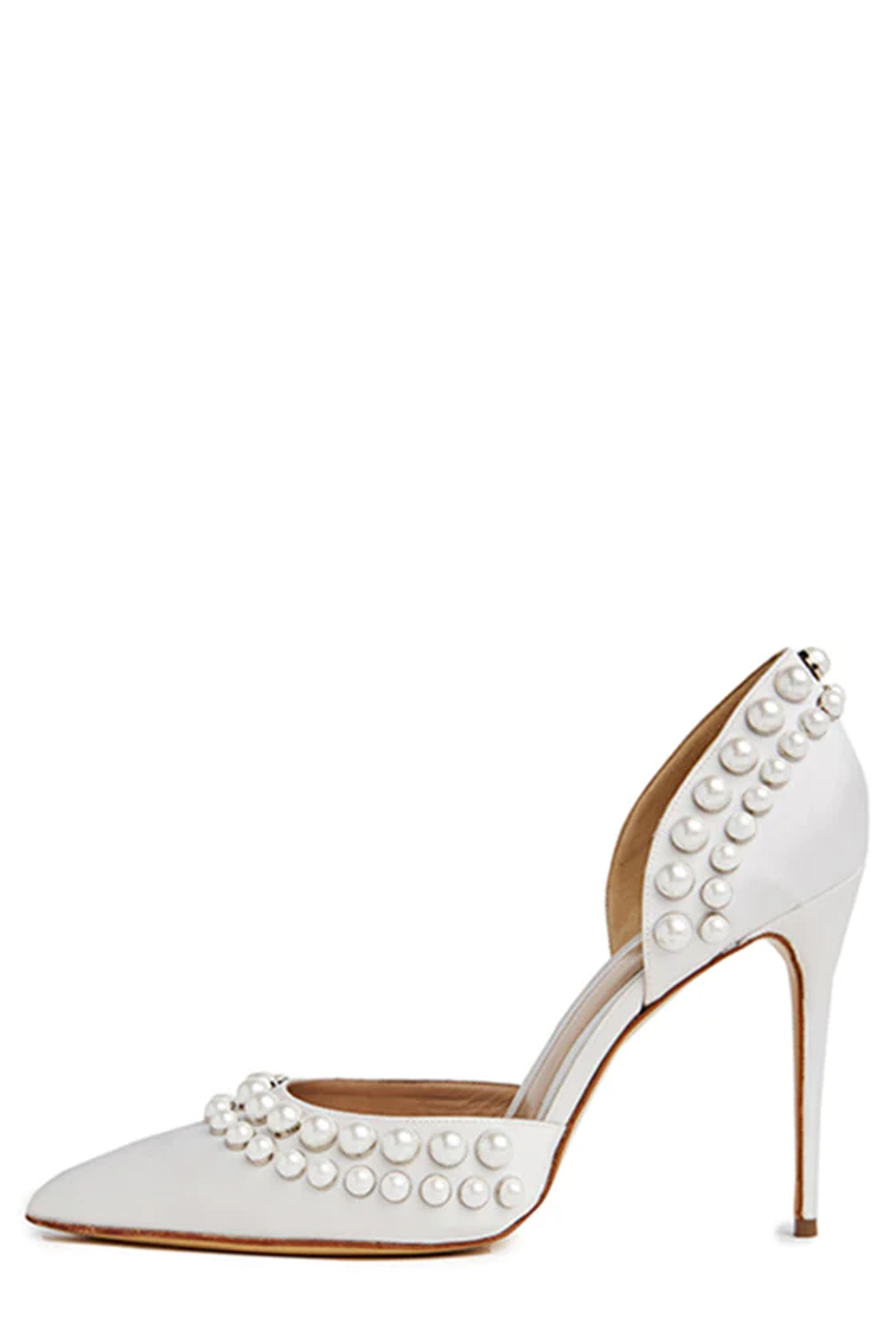 Shannon Satin Pearl Pump