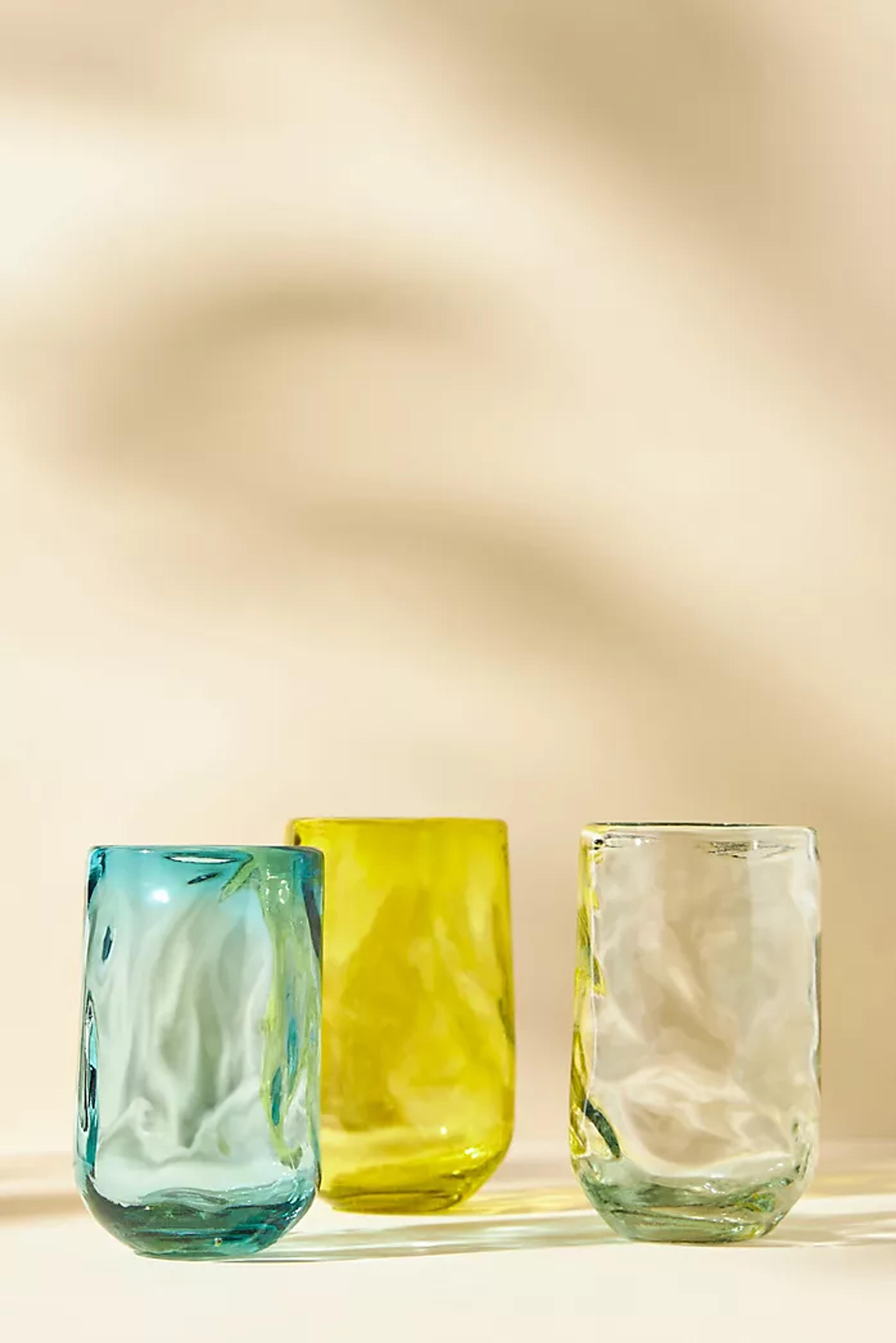 Recycled Aviva Highball Glasses, Set of 4 | Anthropologie