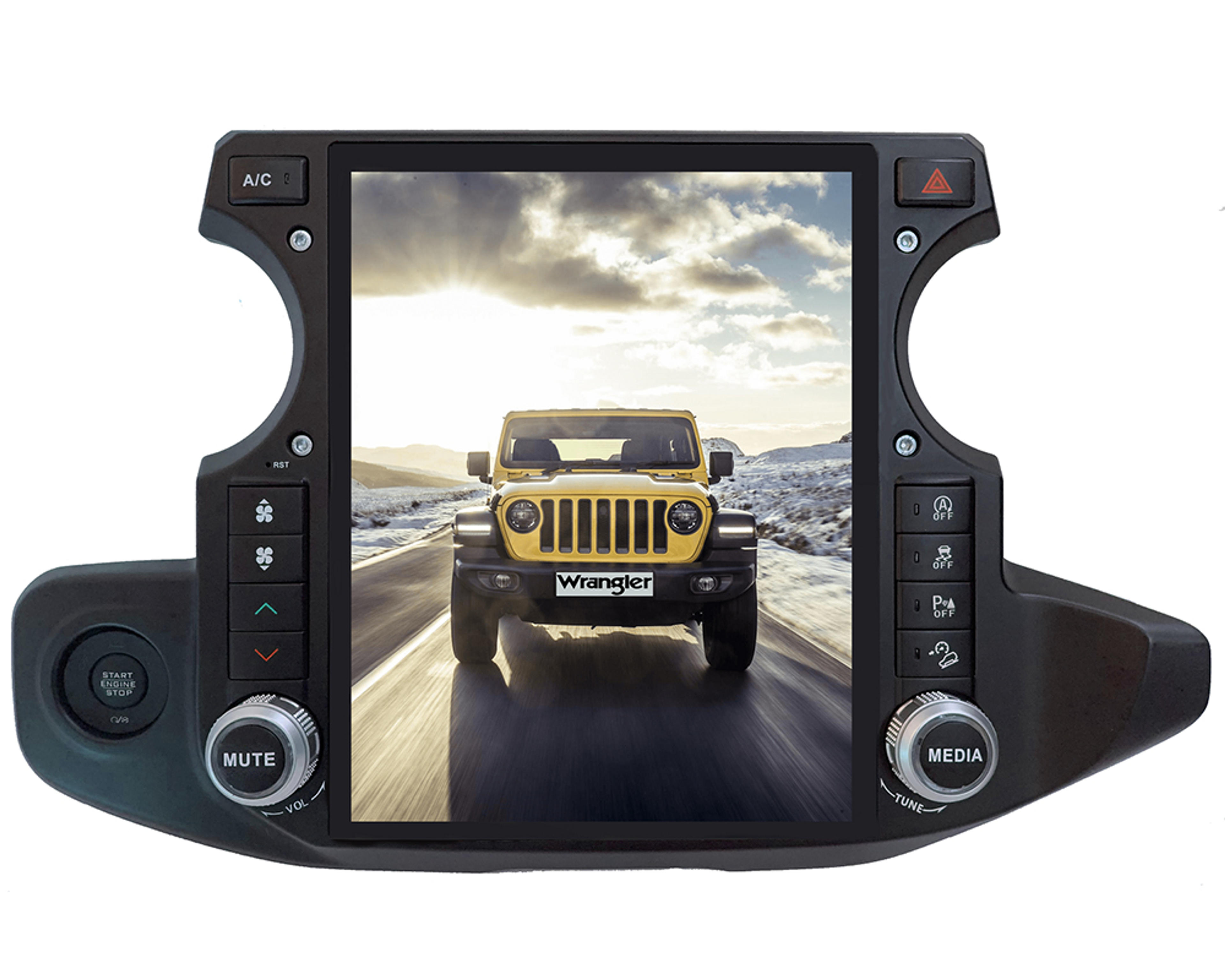 Linkswell – TS-JPJL12-1RR-5B T-Style Radio for 2018-UP Jeep JL/JT GEN 5 12.1″ HD touch screen Android Tablet – Volunteer Audio