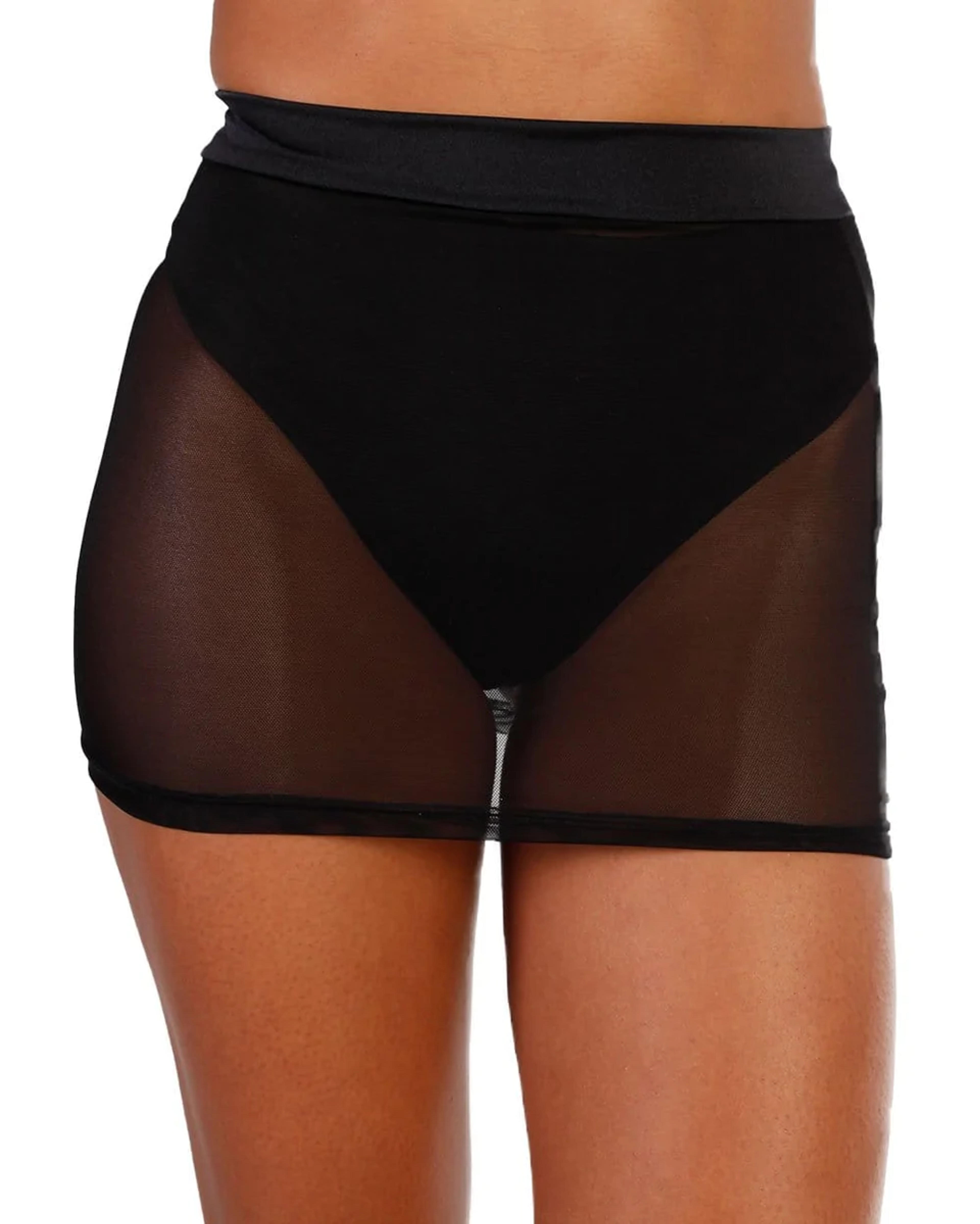 Up 2 No Good Mesh Mini Skirt – iHeartRaves