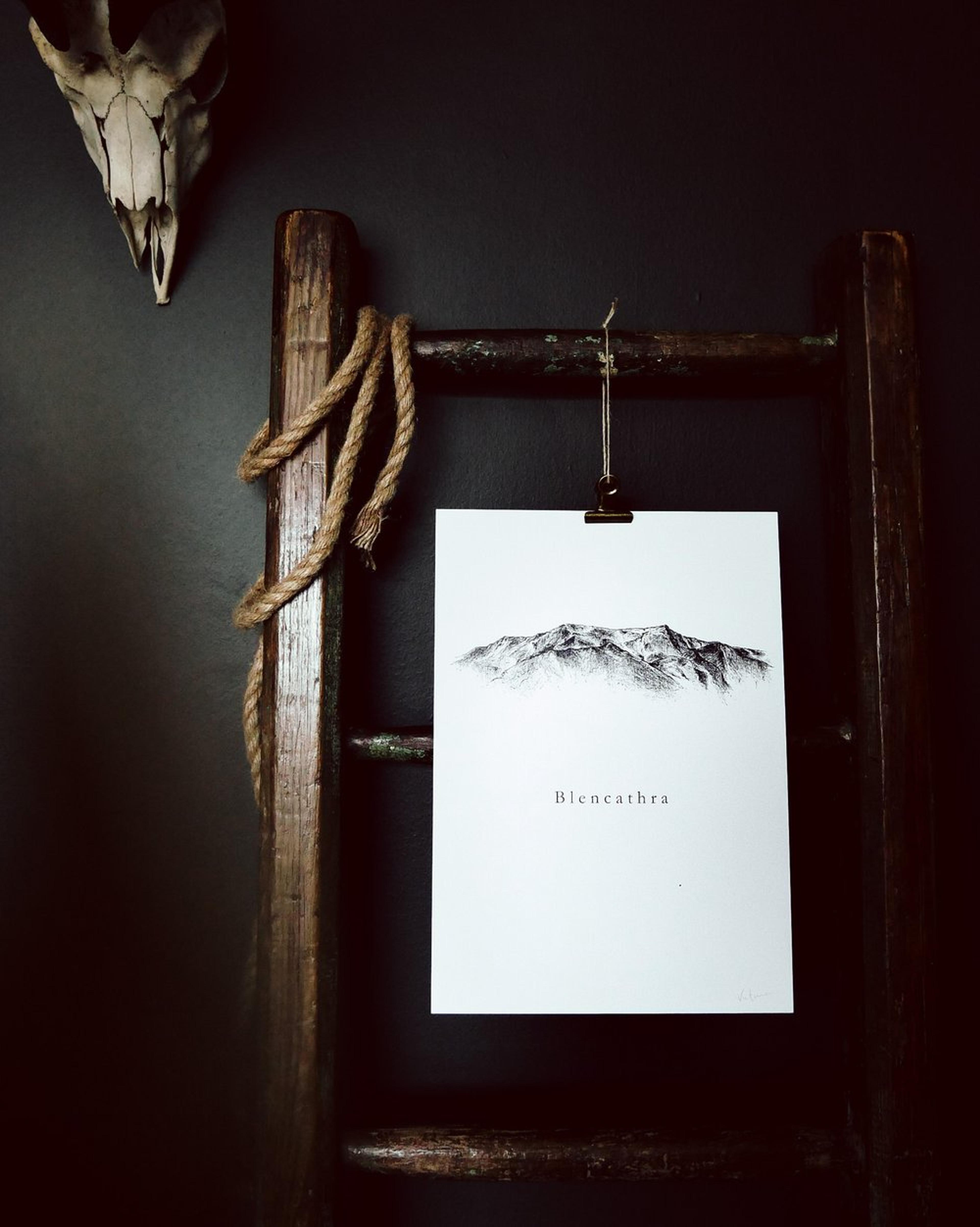 Lake District Blencathra Print — Feather & Wild