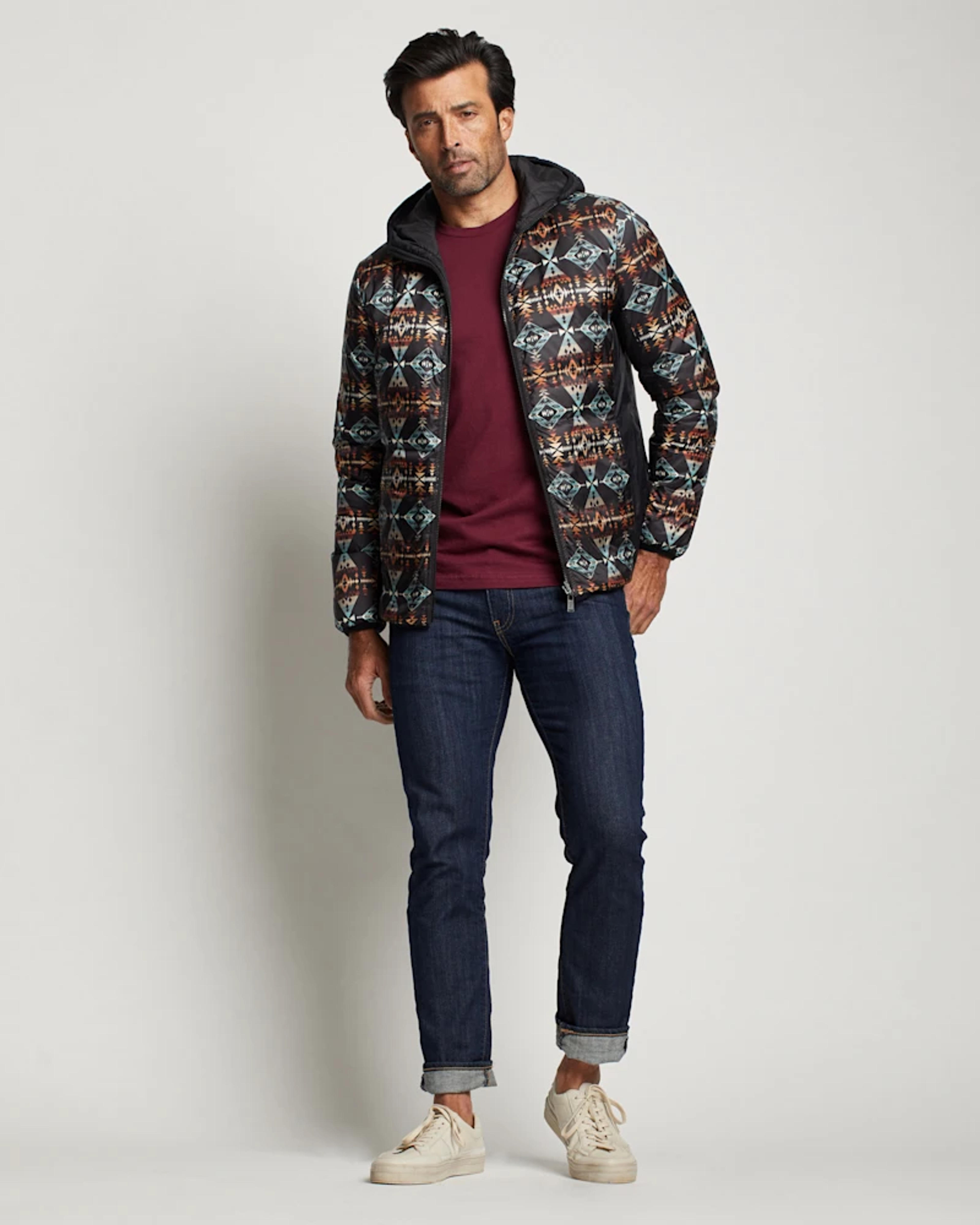 MEN'S YUKON REVERSIBLE HOODED DOWN JACKET | Pendleton