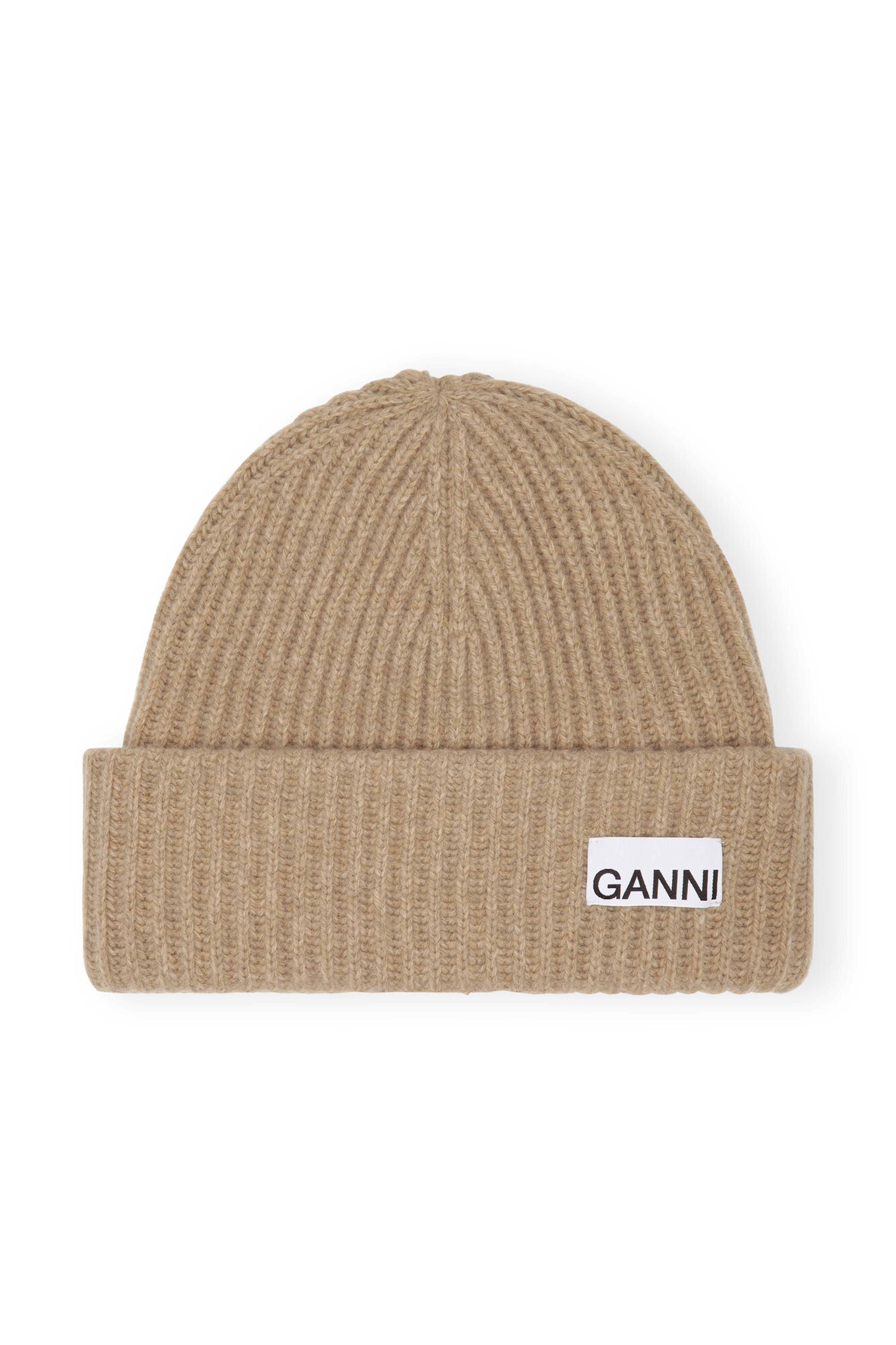 Oversized Wool Beanie | GANNI CH