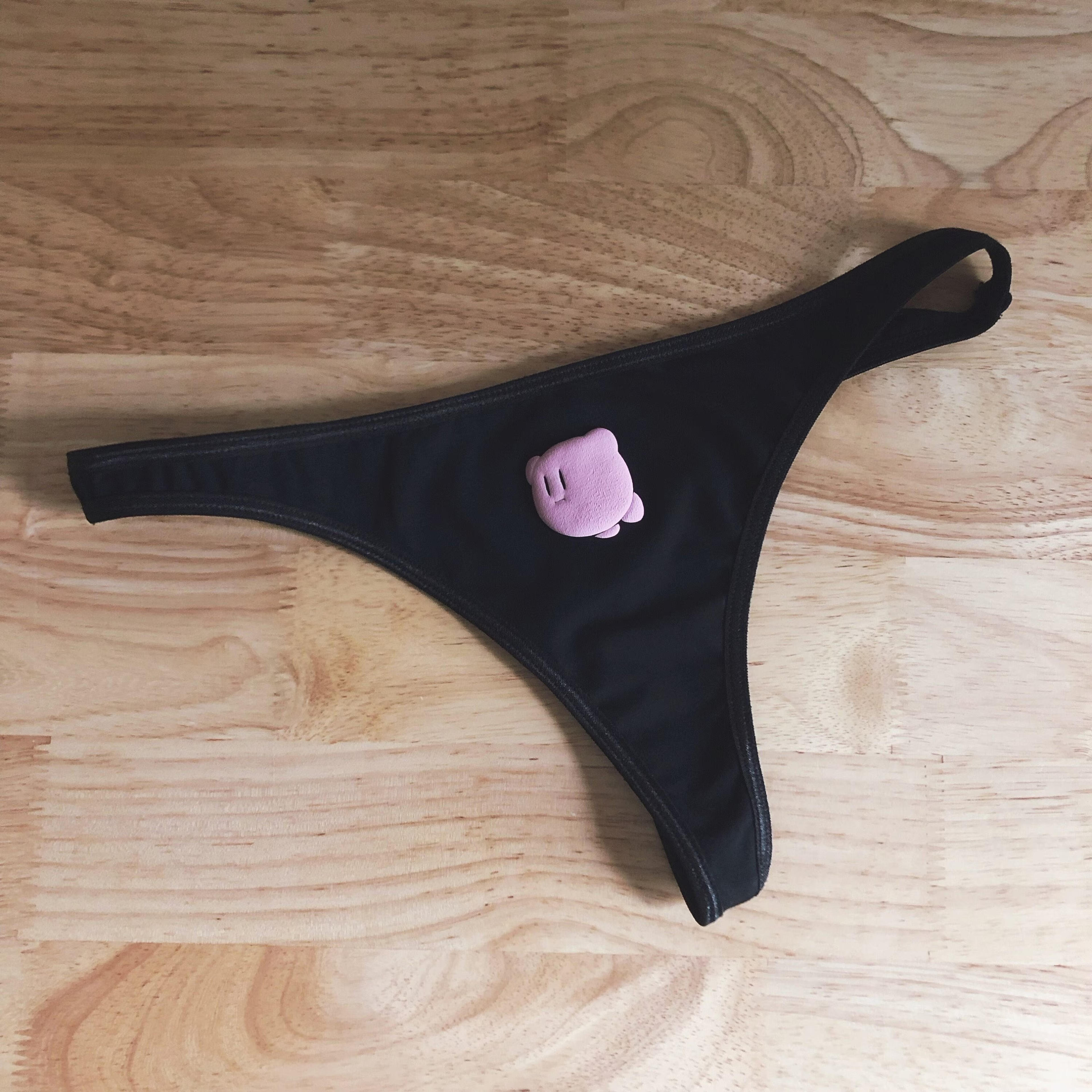 Kirby Dreamland Thong Cotton Spandex Thong Panty Made in USA