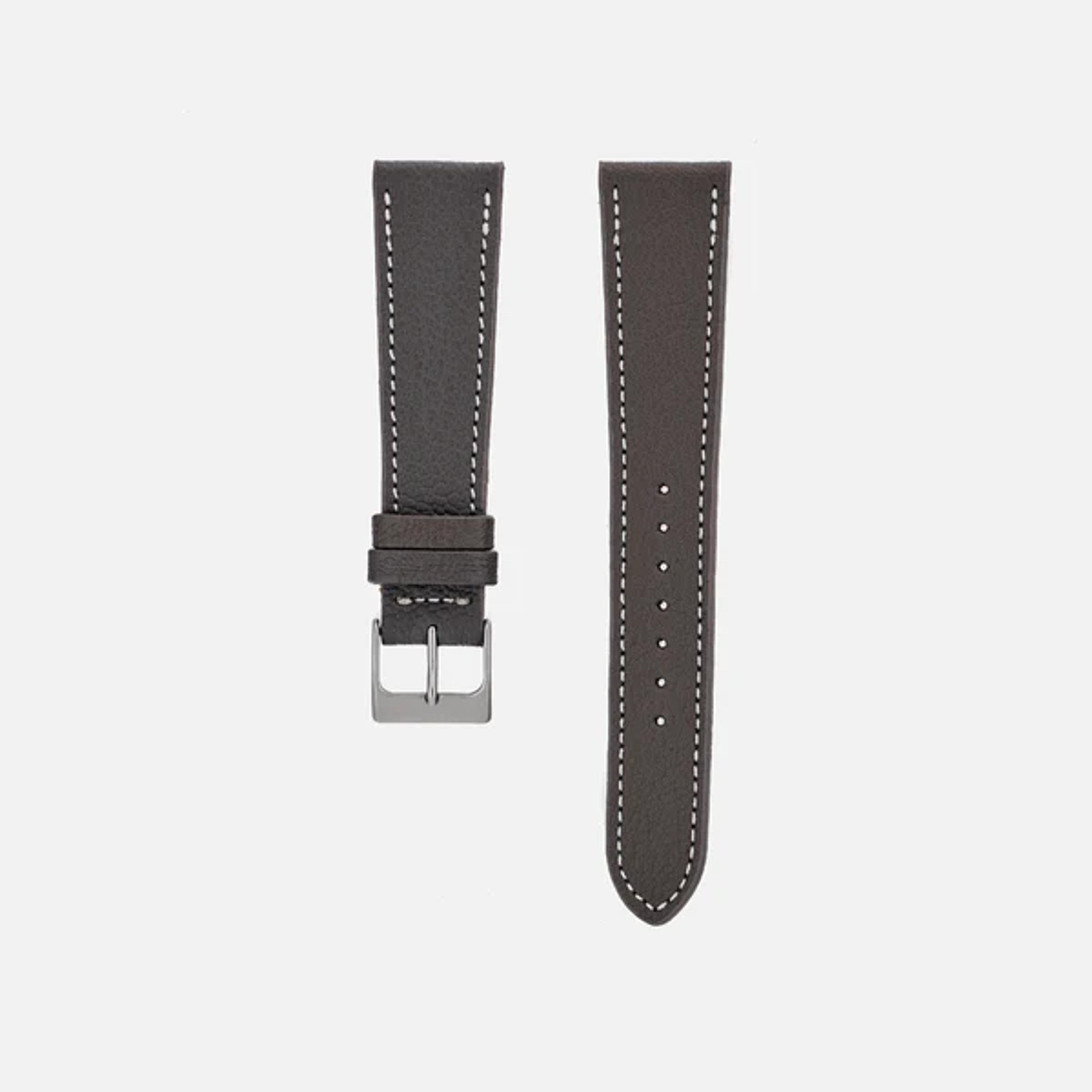 The Reid Goatskin Watch Strap In Slate Grey - HODINKEE Shop