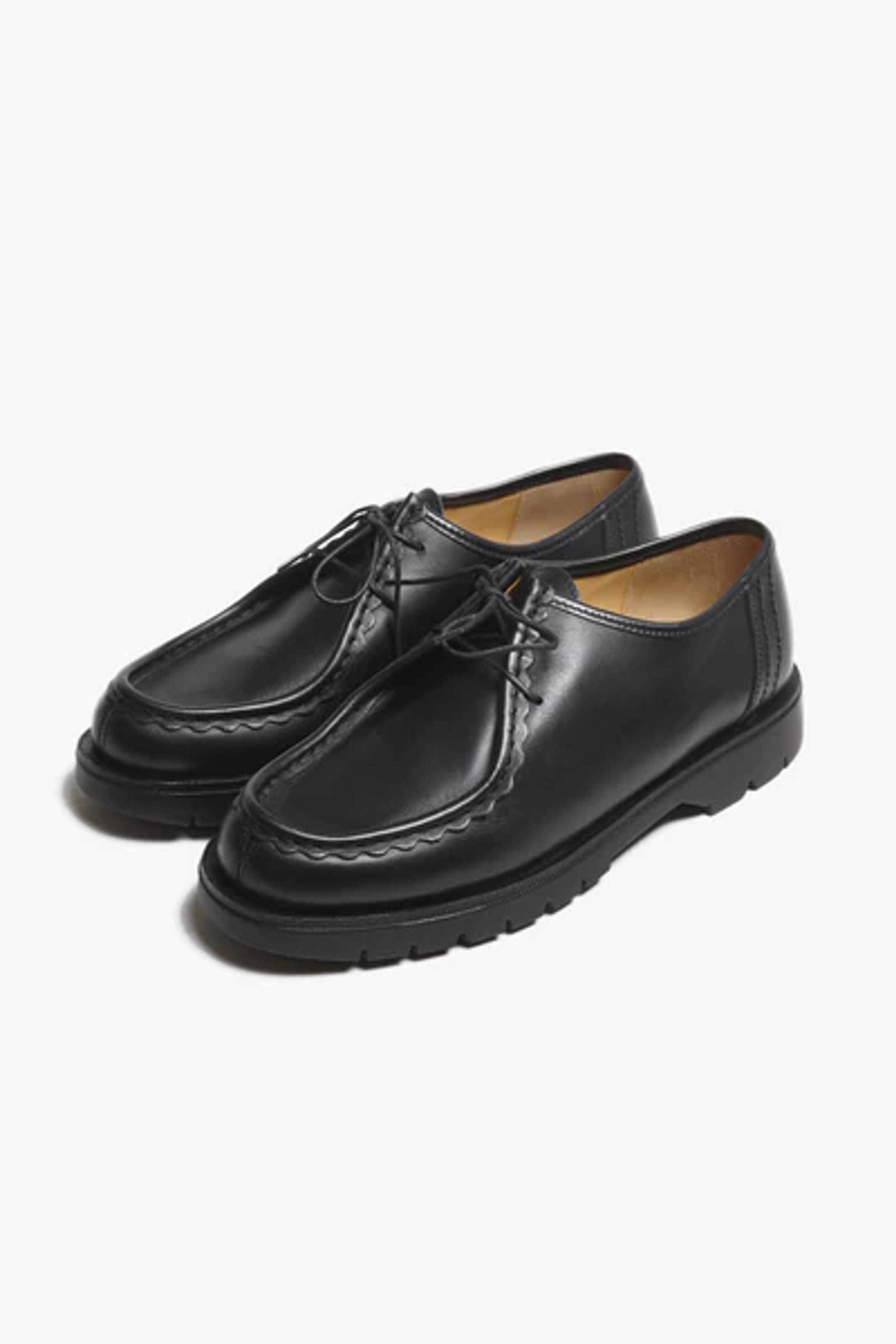 Kleman - Padror Moc Toe Shoe - Black | Blacksmith Store