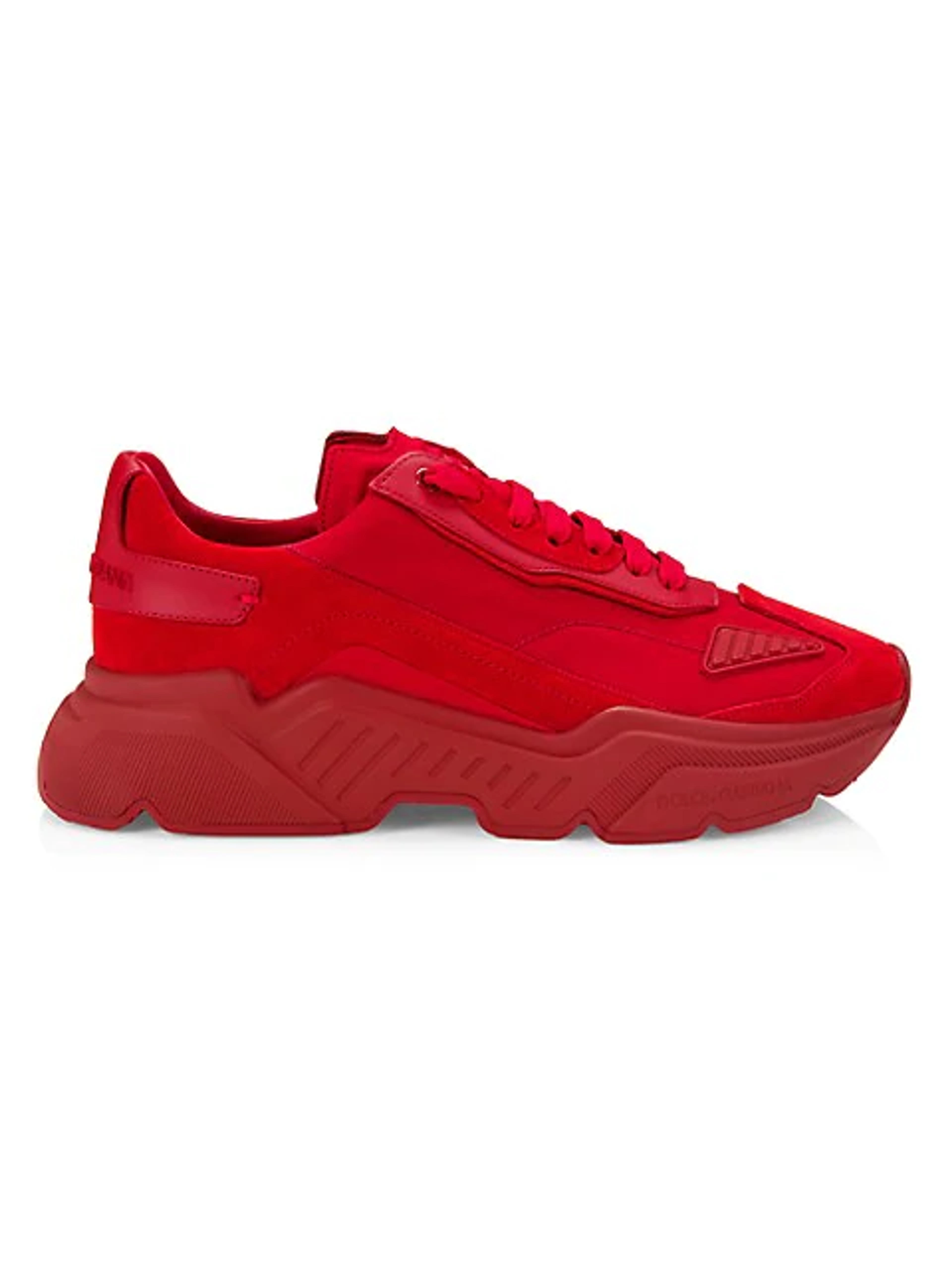 Shop DOLCE&GABBANA Daymaster Chunky Leather Sneakers | Saks Fifth Avenue