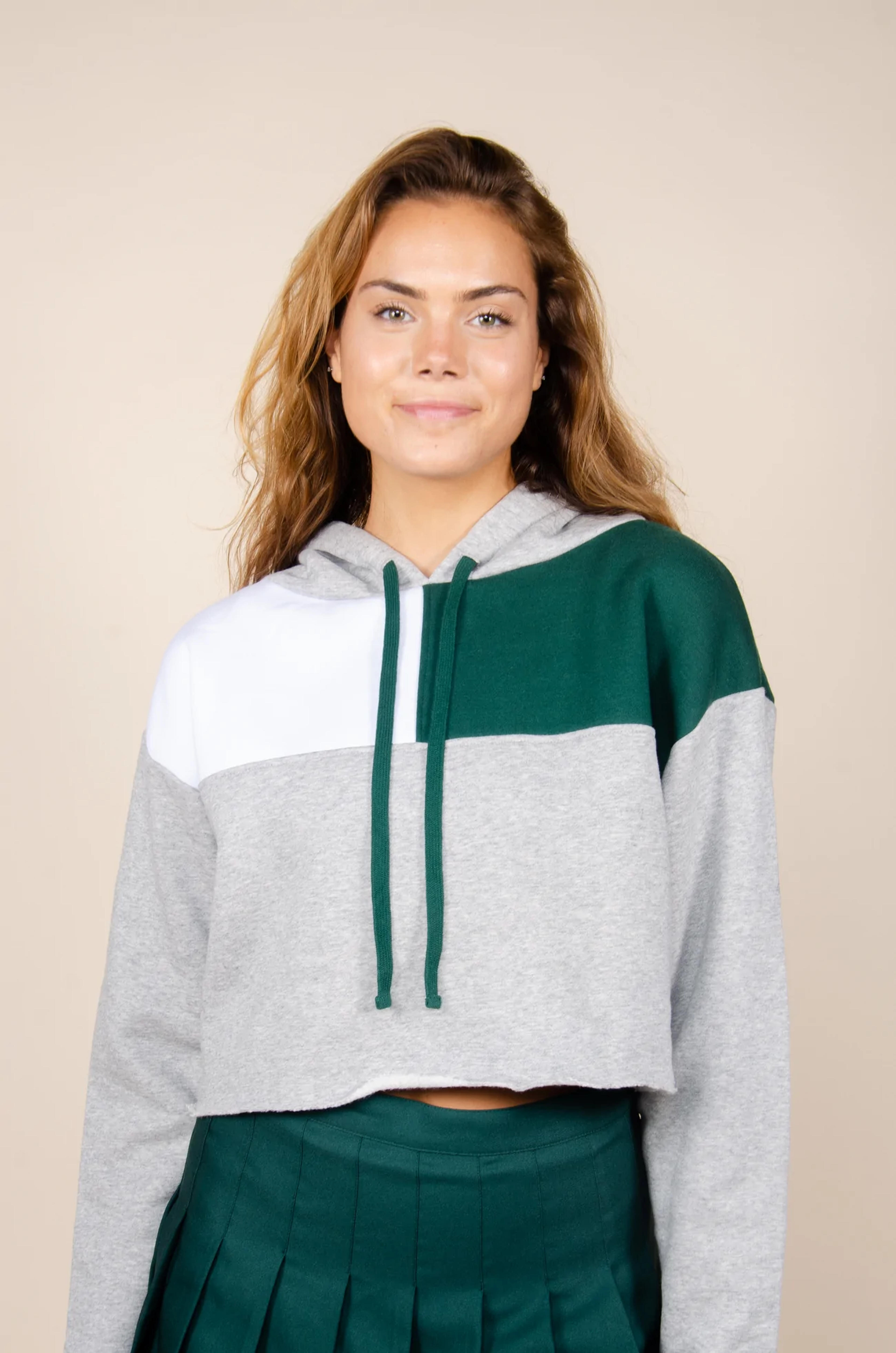 Color | Cute College Block Hoodie | Hype & Vice Apparel