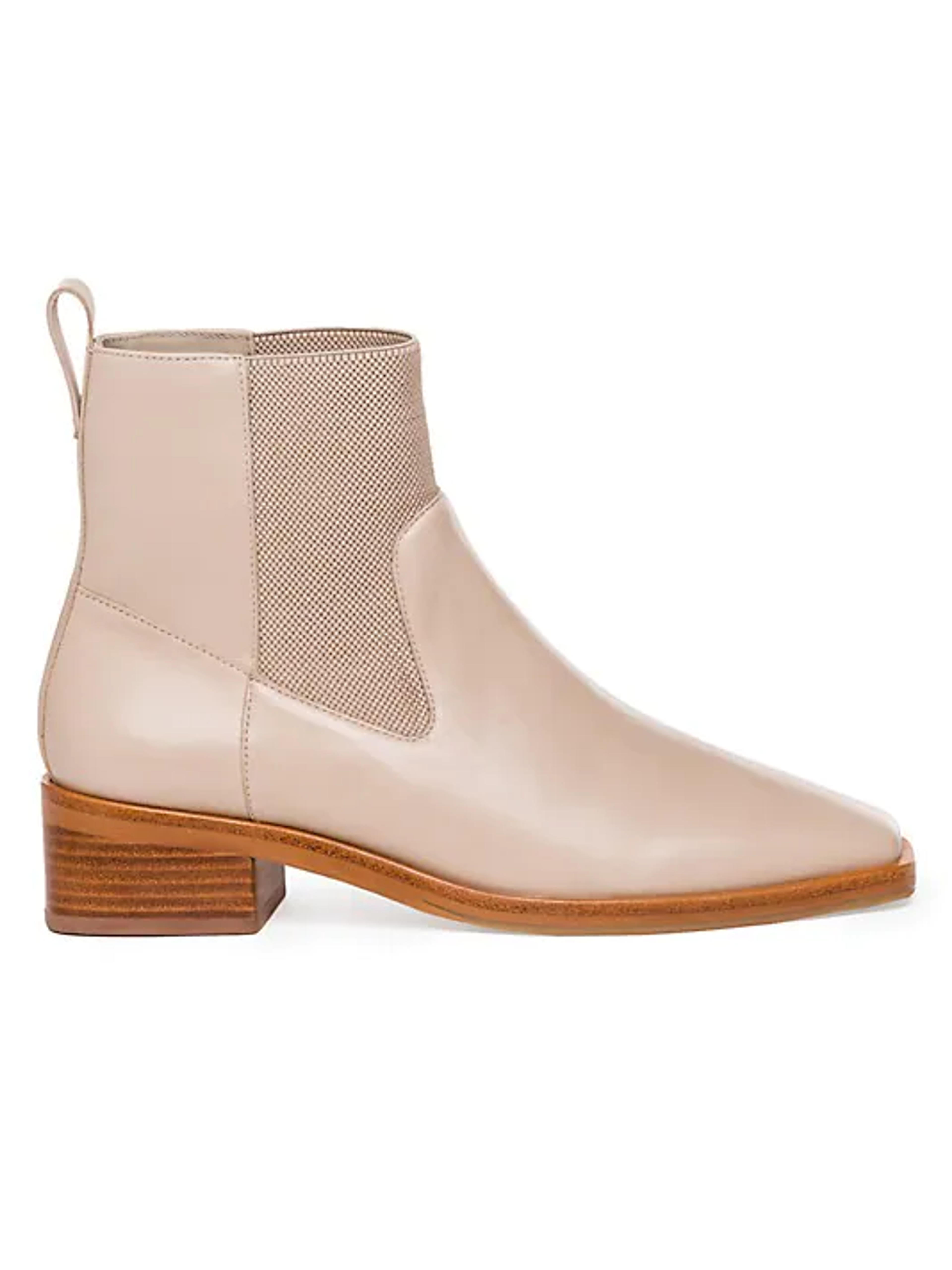 Shop Bernardo Hayes Leather Chelsea Bootie | Saks Fifth Avenue