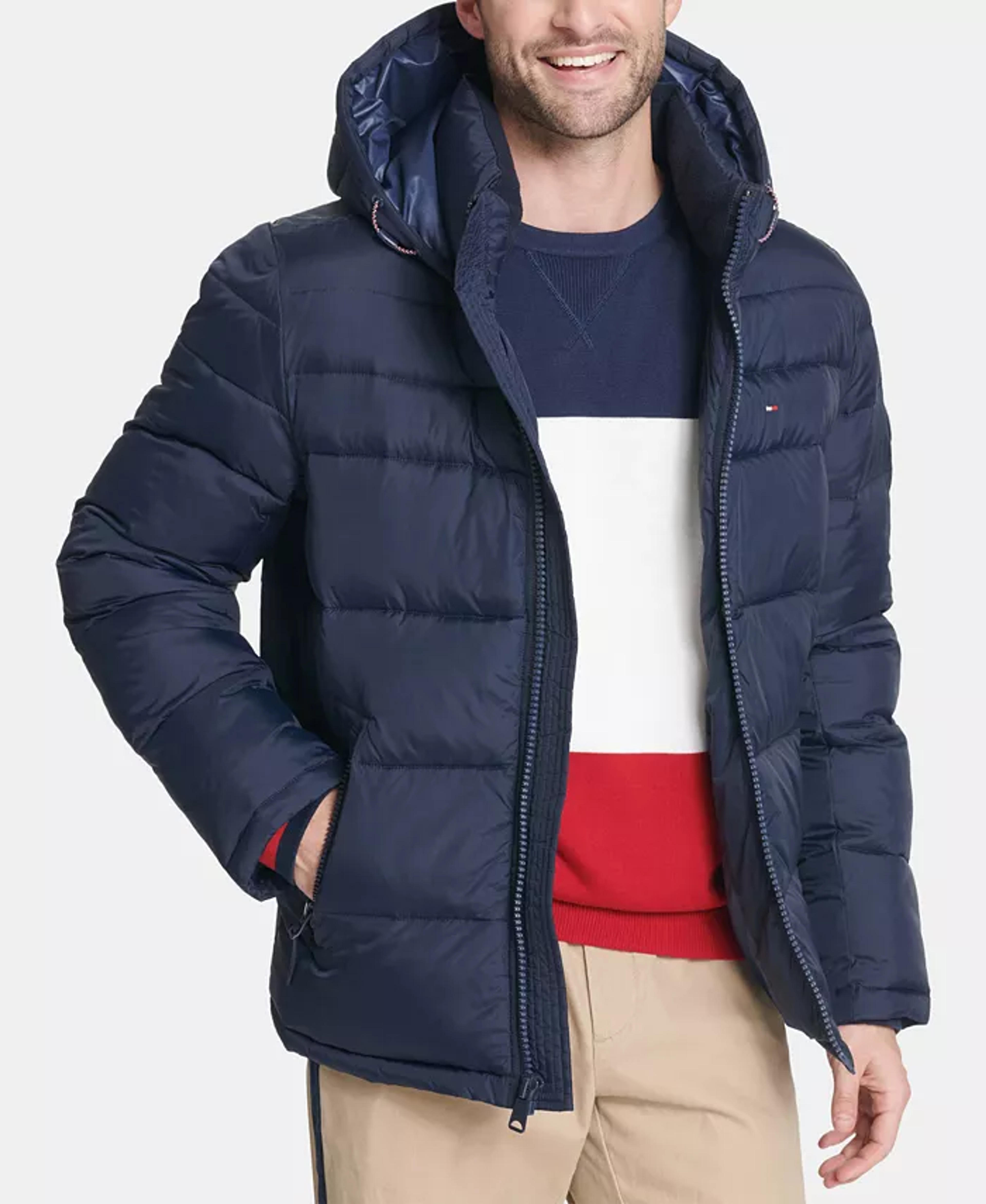 Tommy Hilfiger Men's Quilted Puffer Jacket, Created for Macy's & Reviews - Coats & Jackets - Men - Macy's