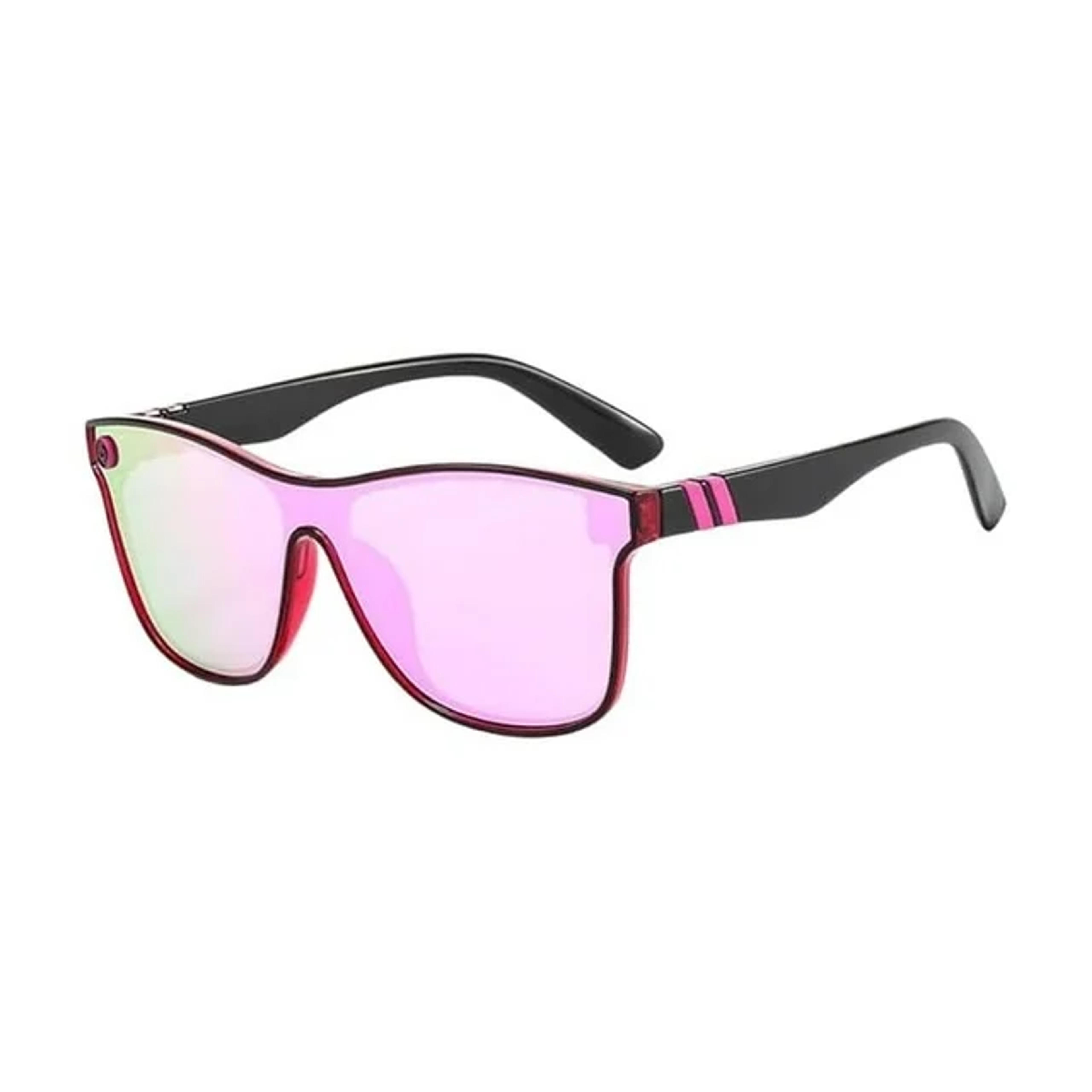 "The Prime Time" Trendy Sport Sunglasses with One Piece Lens - Blackberry - Walmart.com