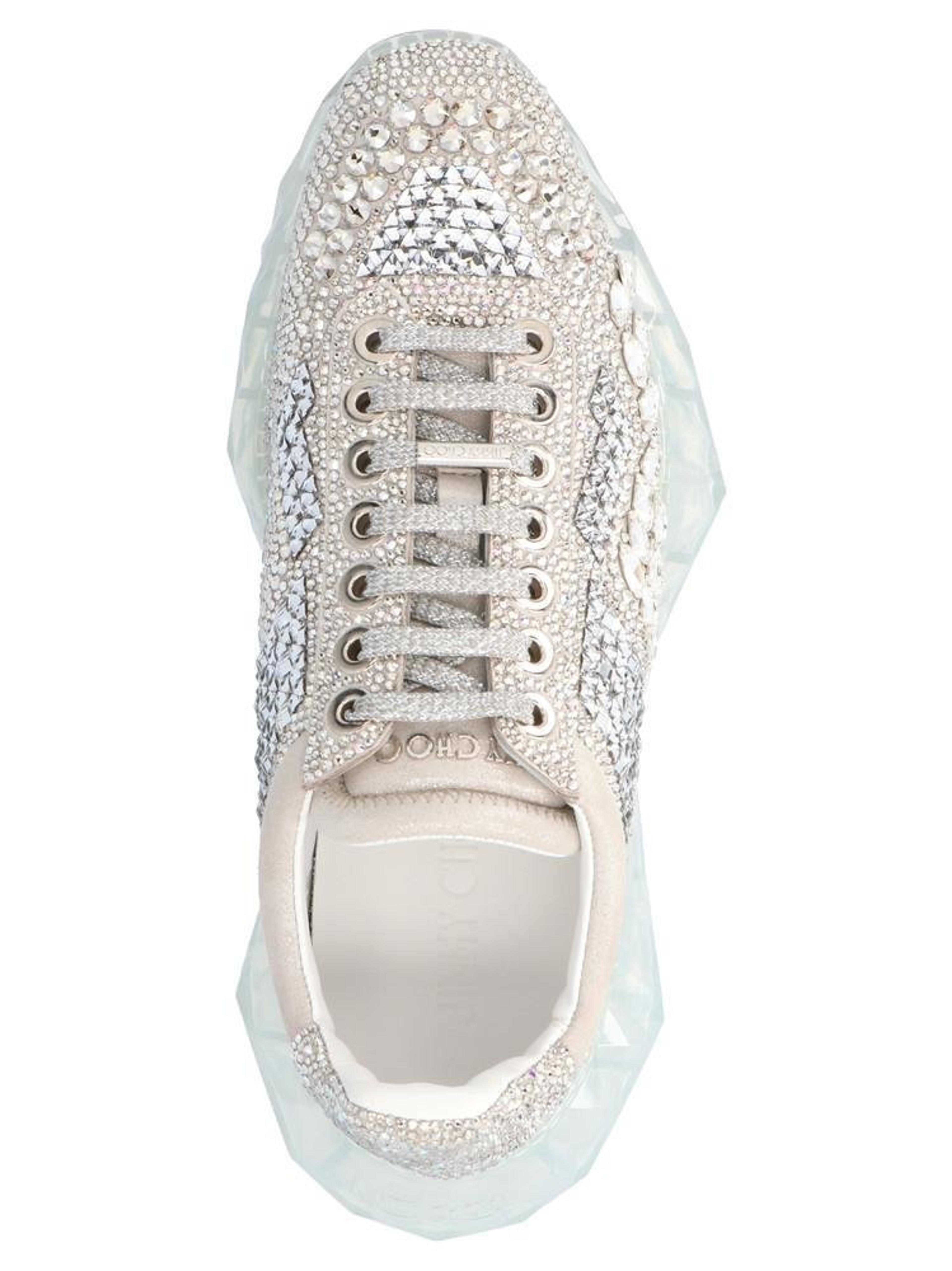 Jimmy Choo Crystal Diamond Sneakers – Cettire