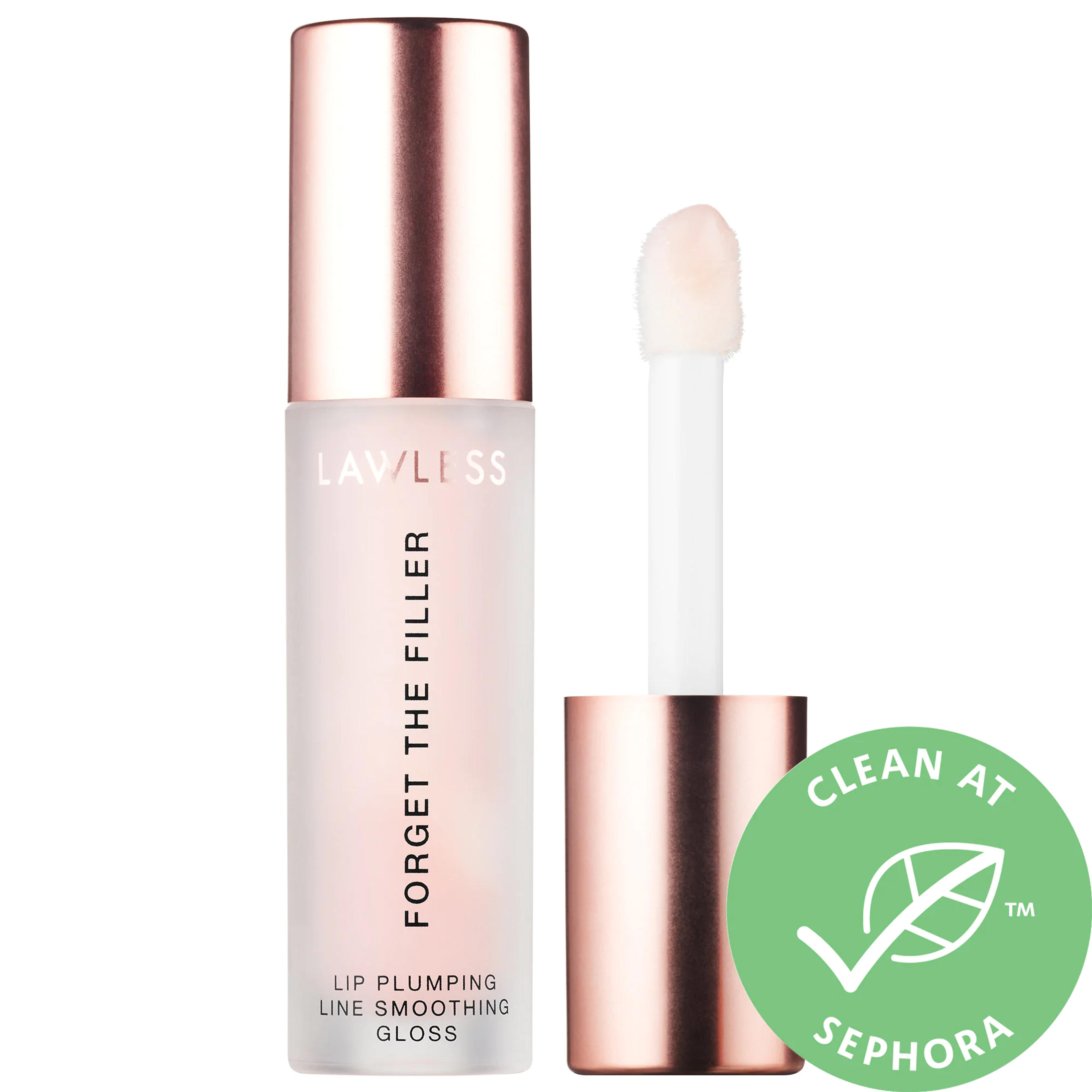 LAWLESS Forget The Filler Lip Plumper Line Smoothing Gloss