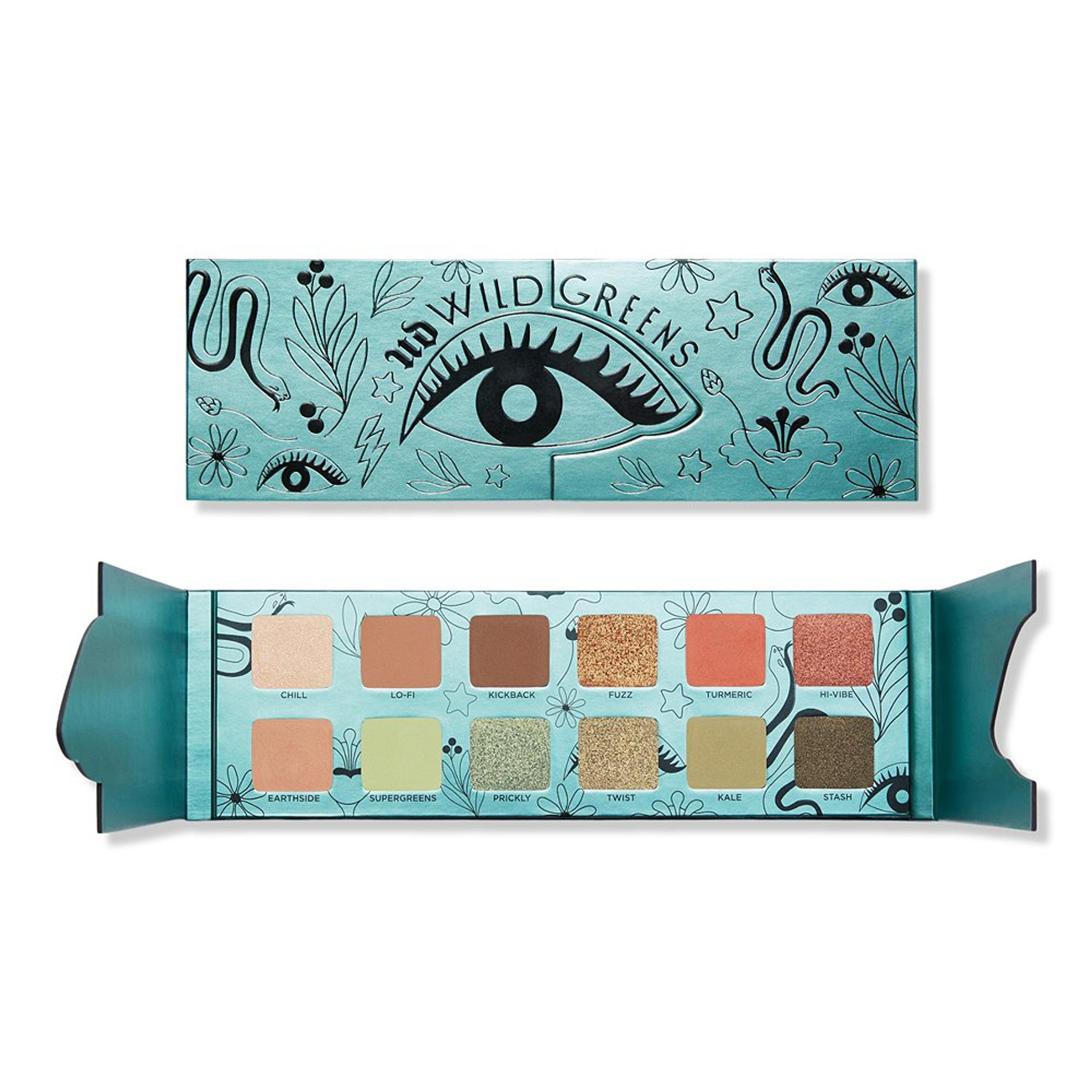 Wild Greens Eyeshadow Palette