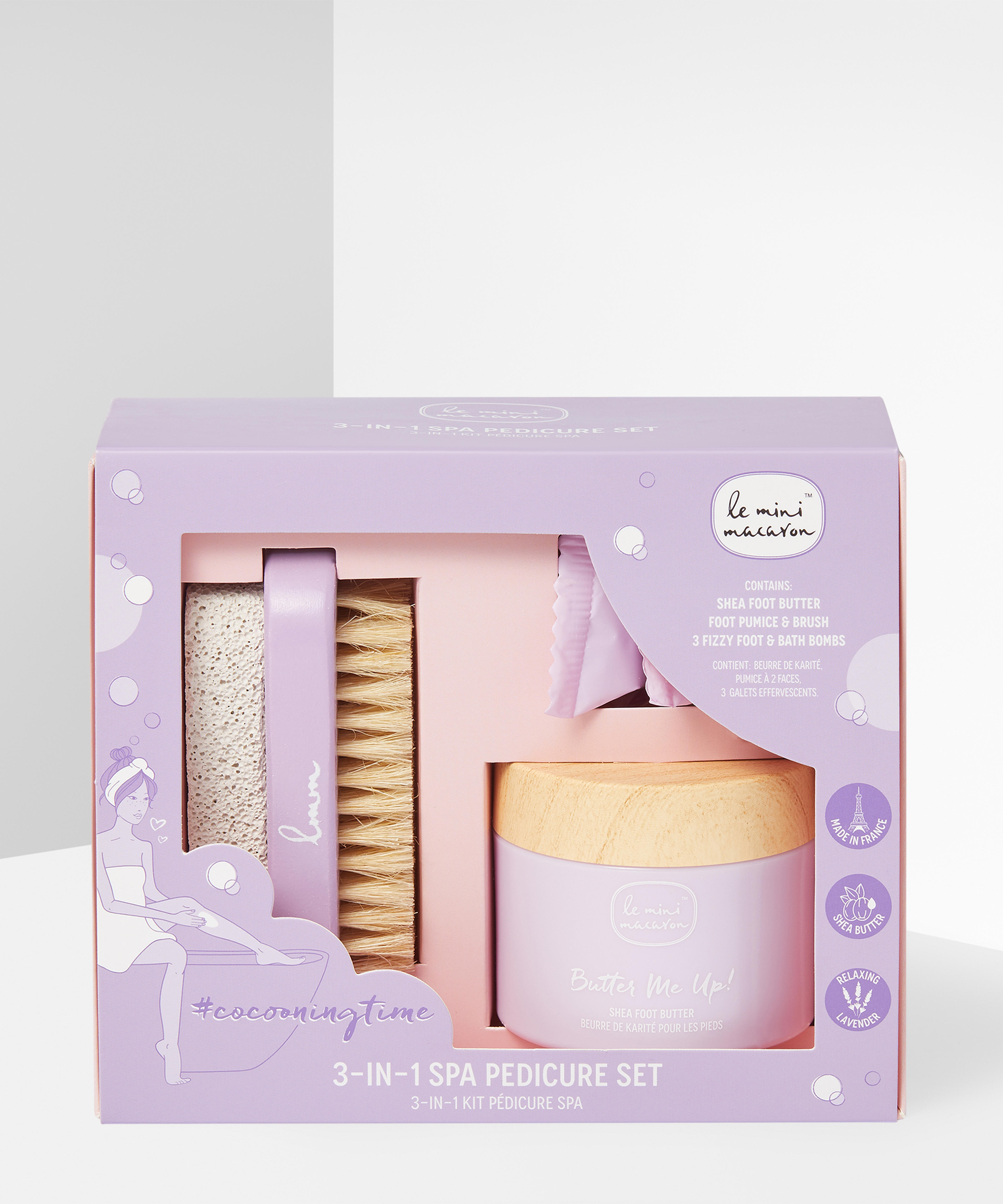 Cocooning Time 3-in-1 Spa Pedicure Set - Le Mini Macaron | Ulta Beauty