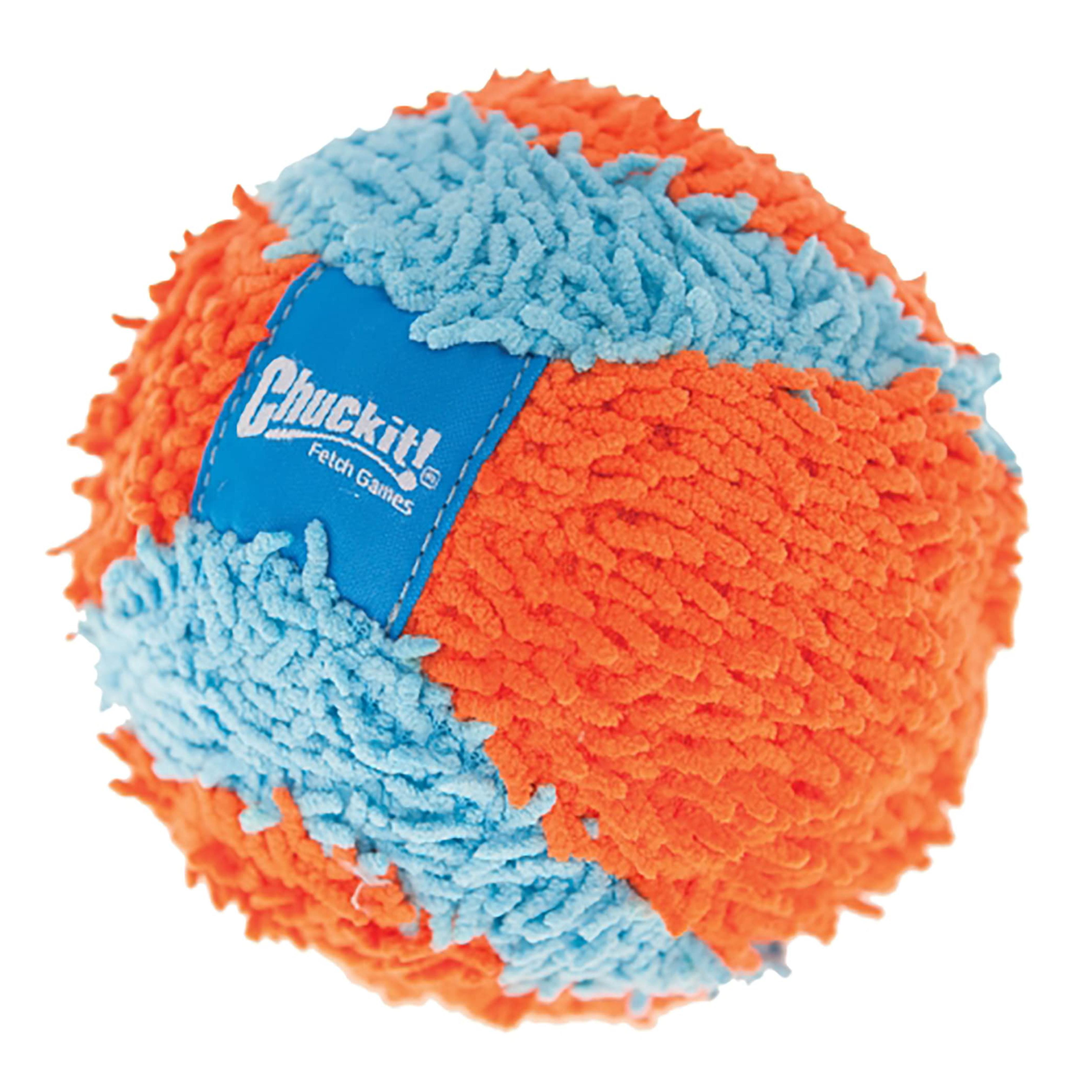 ChuckIt! Indoor Ball Dog Fetch Toy For Medium To Large Dogs, Orange/Blue One Size Only