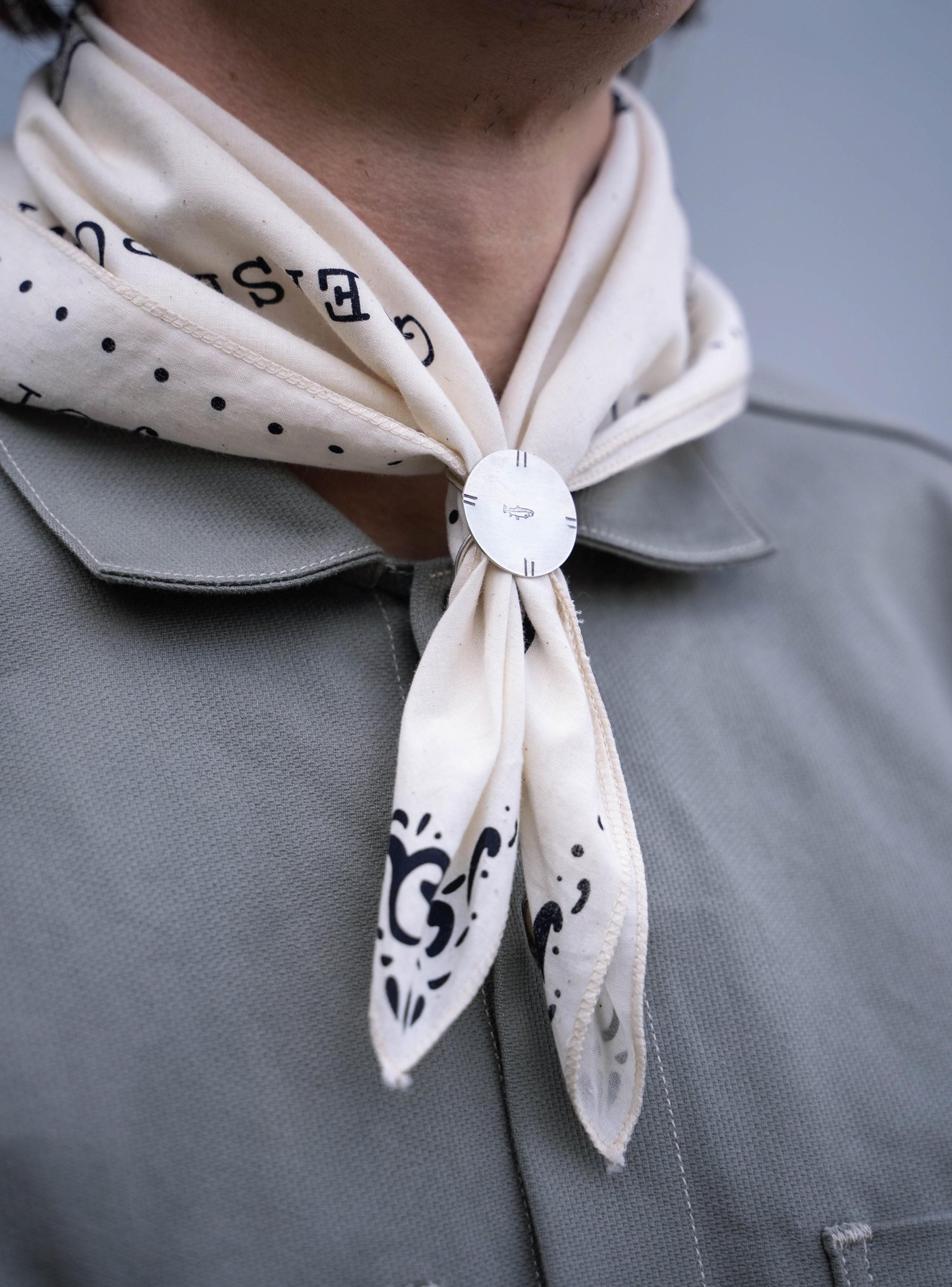 Handkerchief & Sterling Trout Bolo — GREASE POINT WORKWEAR