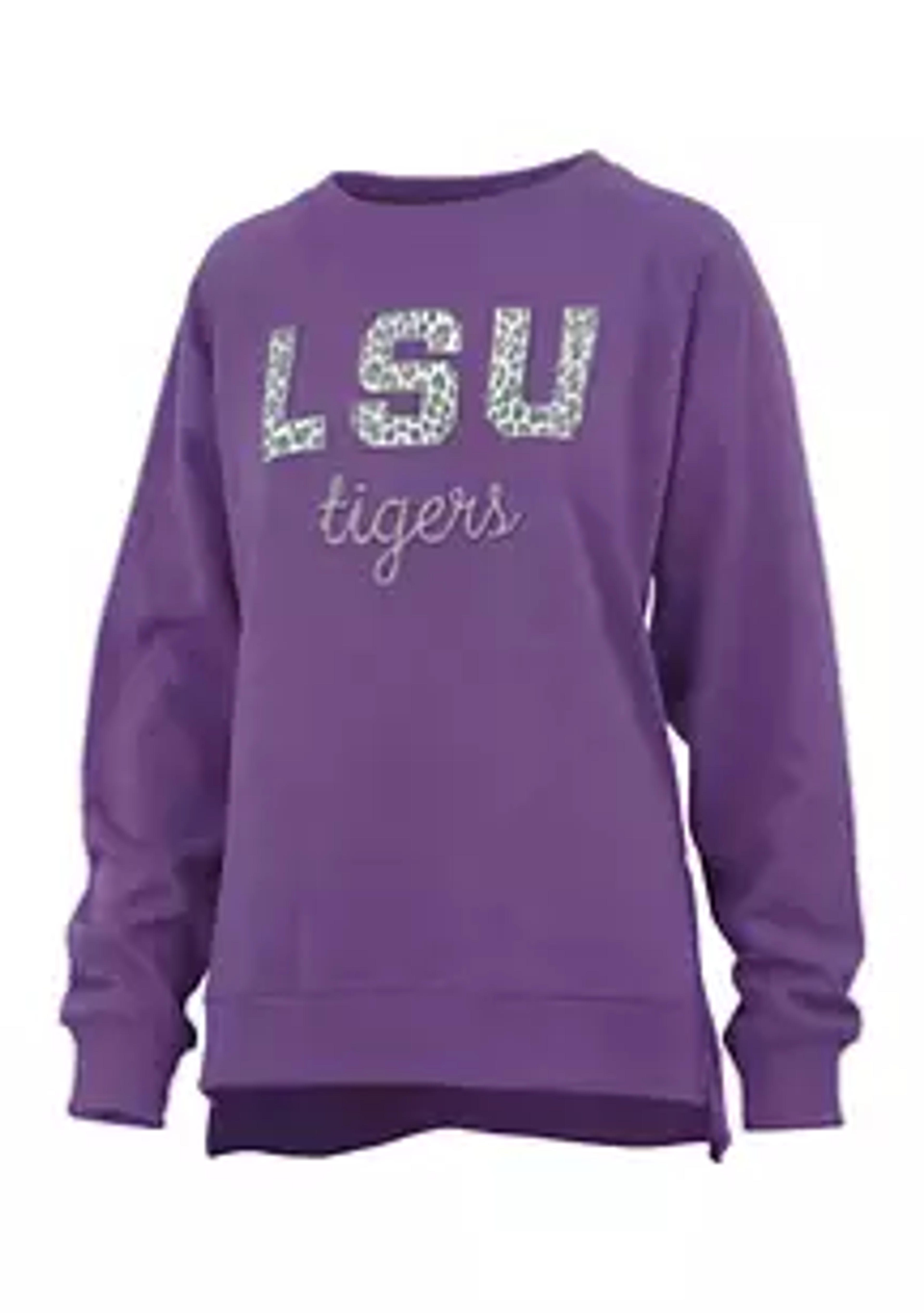 Pressbox NCAA LSU Tigers Steamboat Graphic Pullover | belk