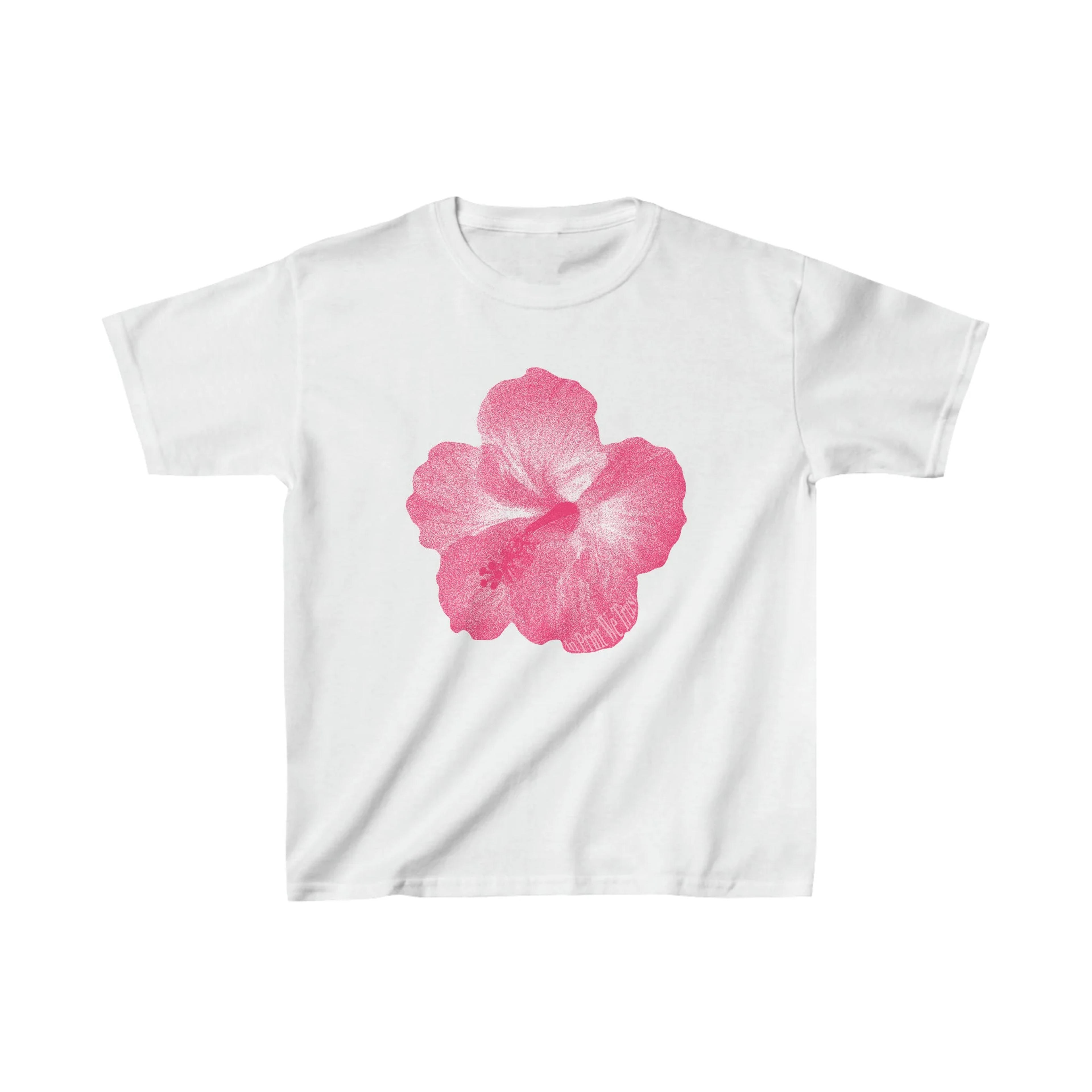 'Hibiscus' baby tee