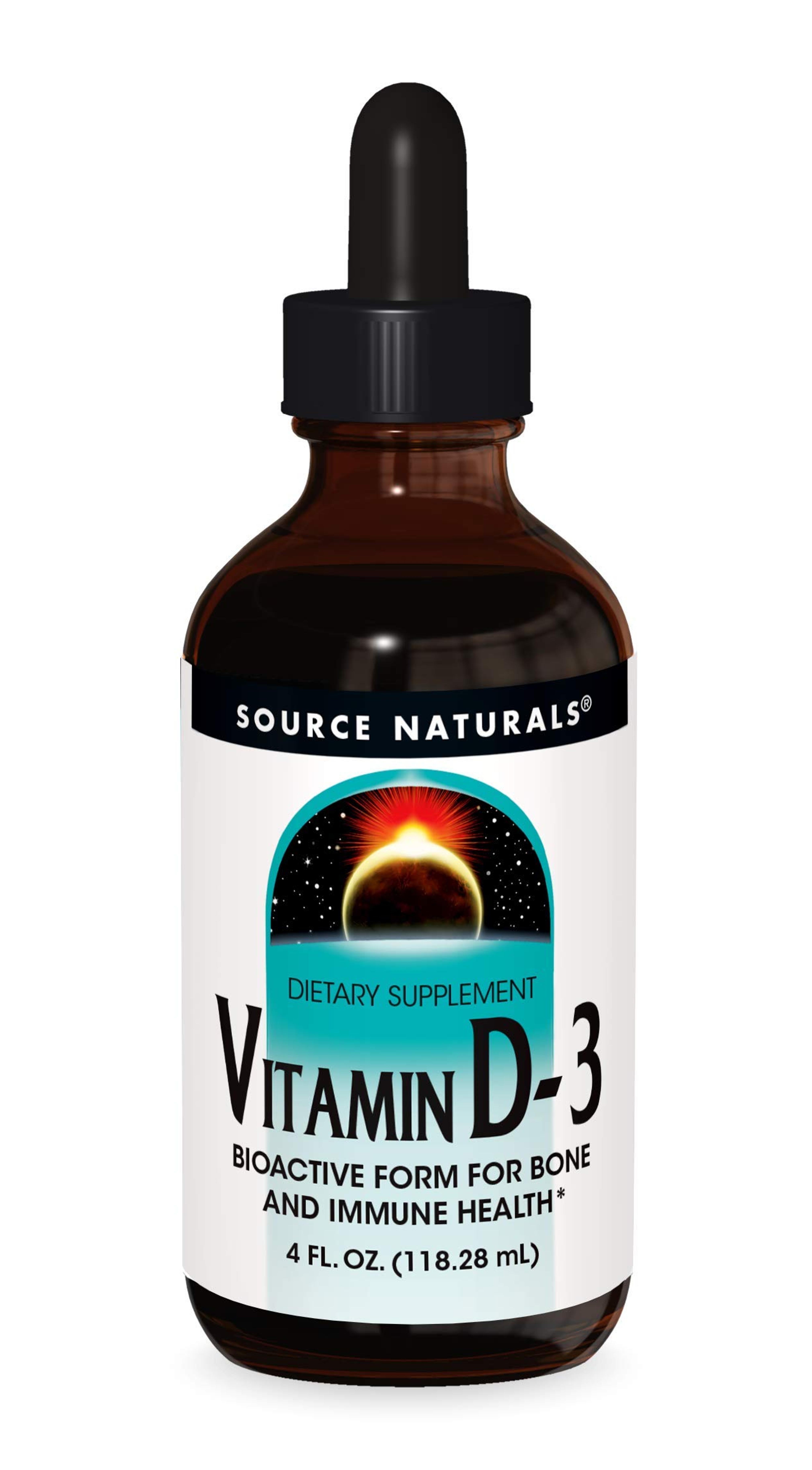 Source Naturals Vitamin D-3 Liquid